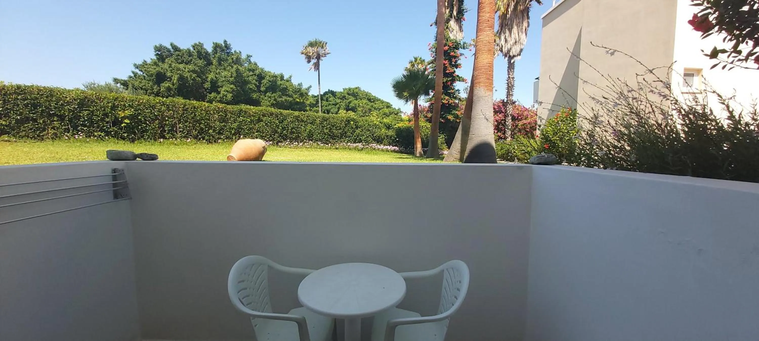 Garden view in Andromeda Hotel Apartments