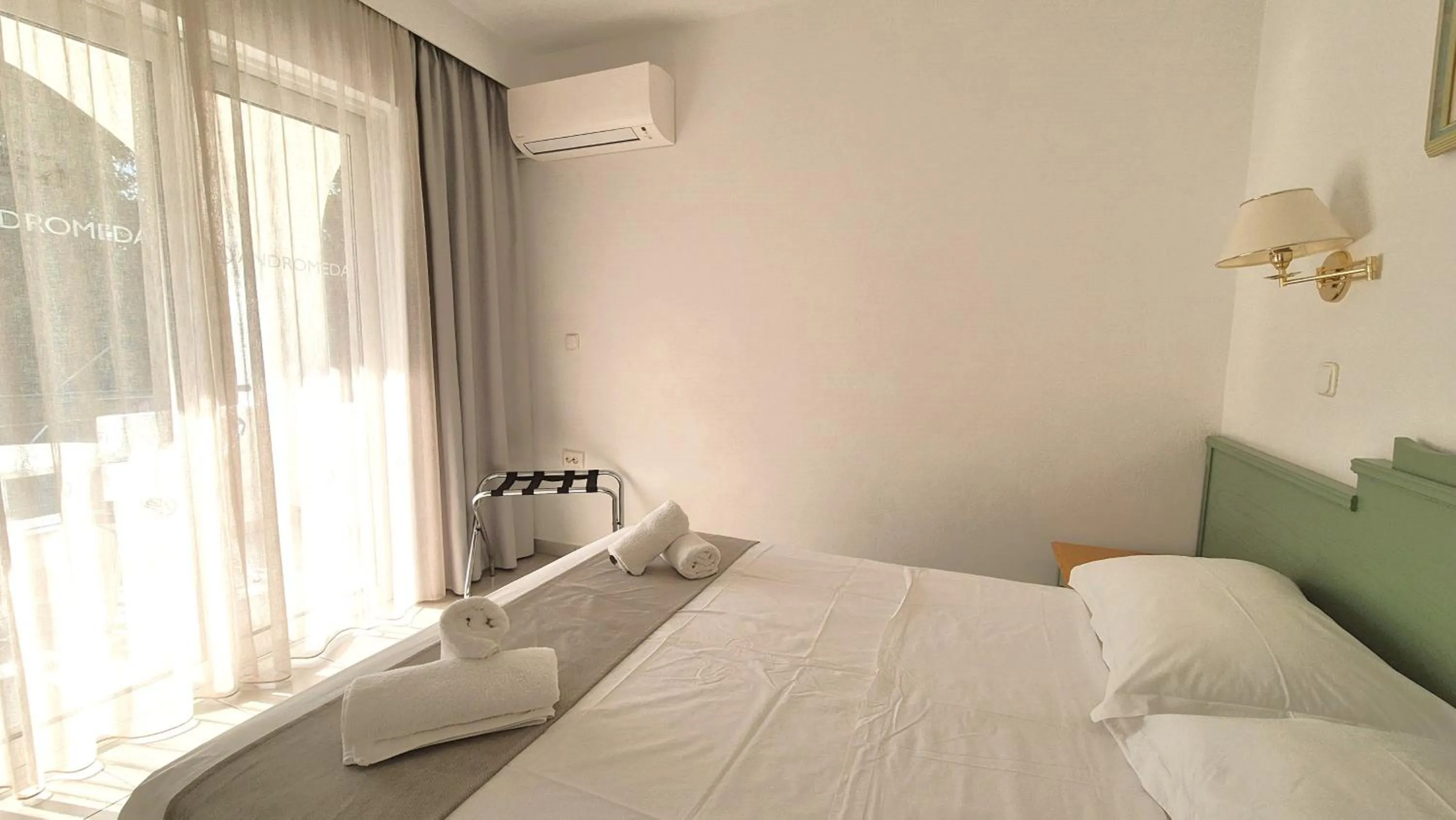 Bedroom, Bed in Andromeda Hotel Apartments