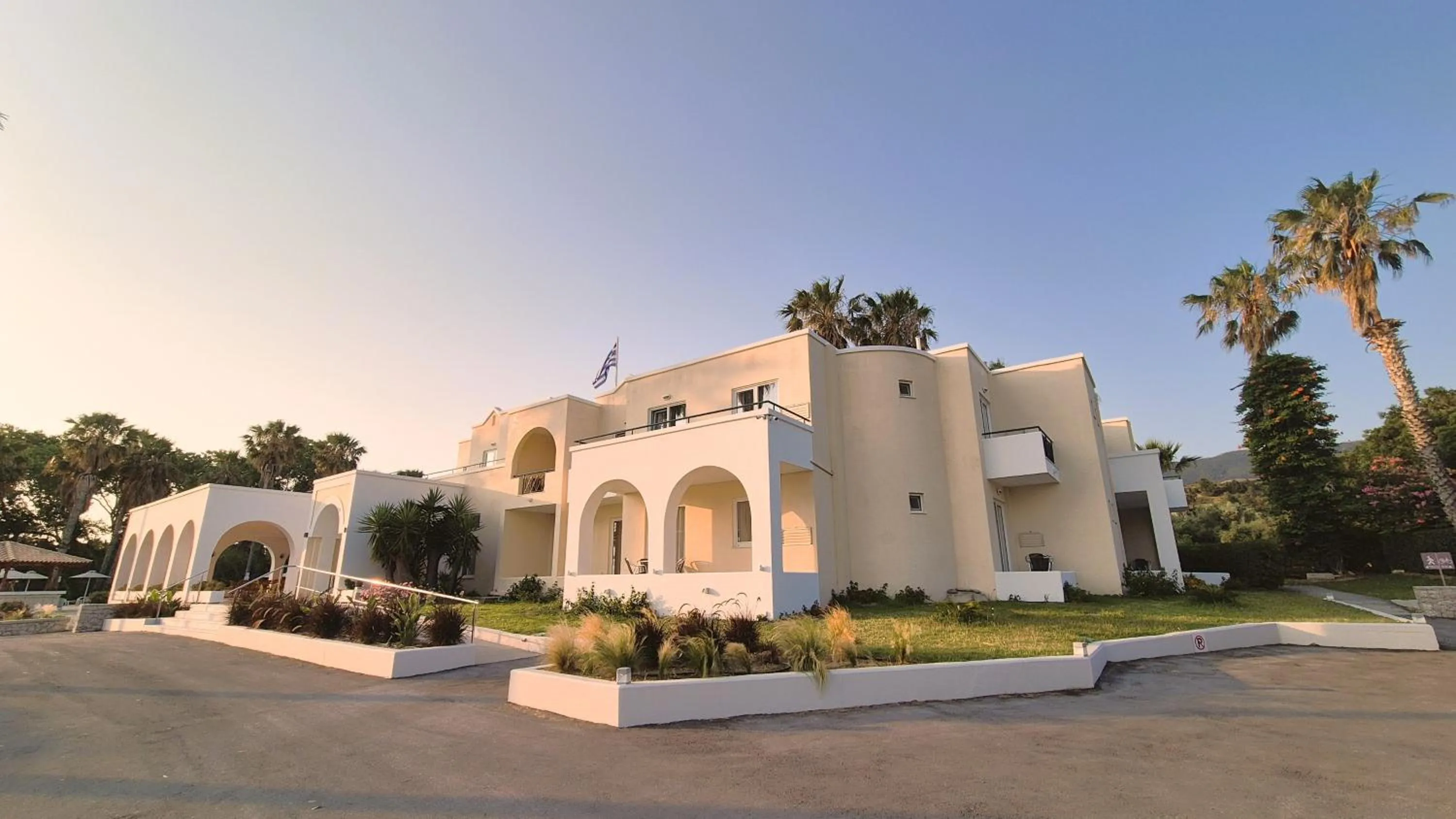 Property building in Andromeda Hotel Apartments