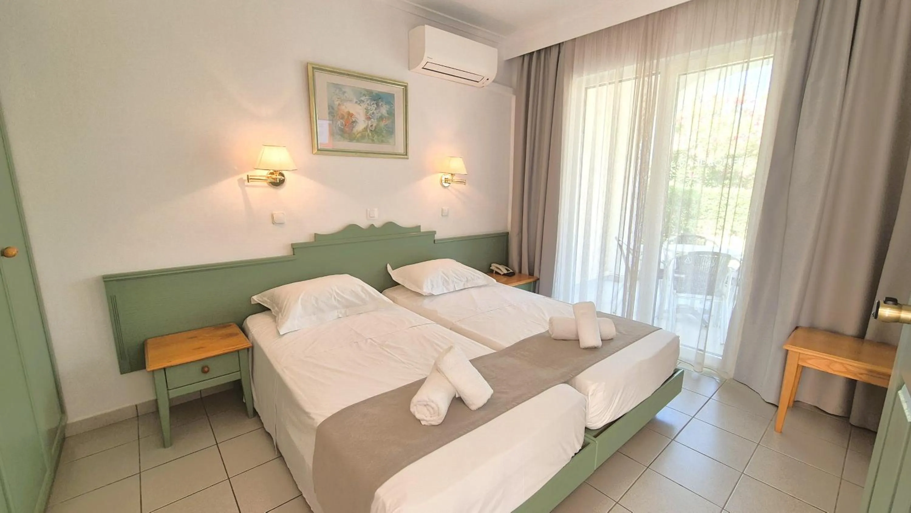 Bedroom, Bed in Andromeda Hotel Apartments