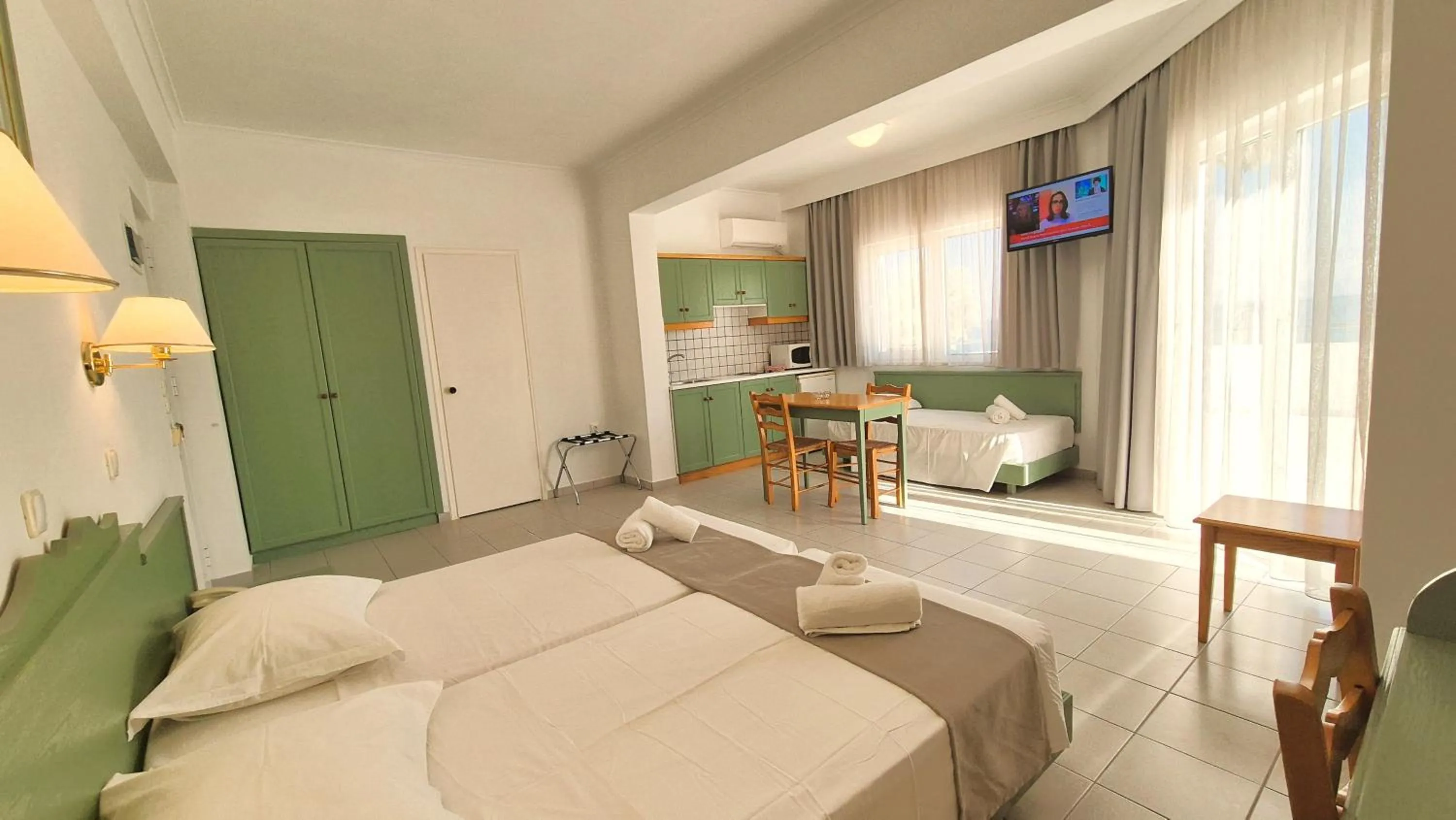 Photo of the whole room, Bed in Andromeda Hotel Apartments