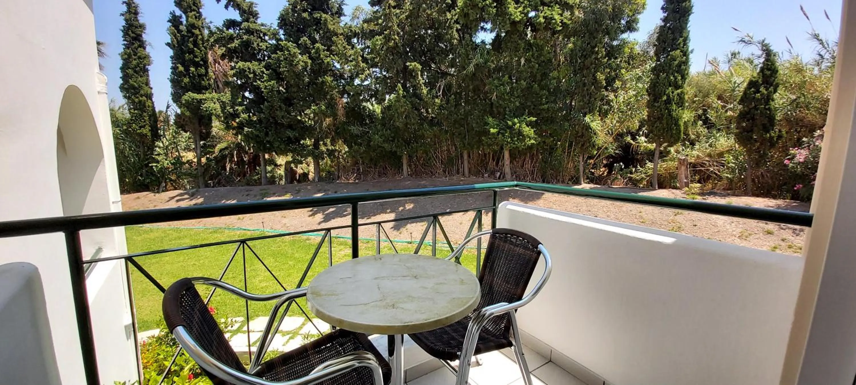 Garden view in Andromeda Hotel Apartments