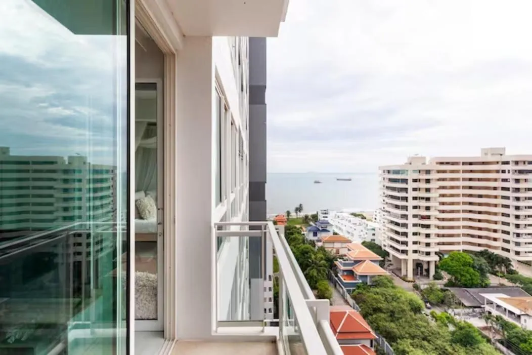 View (from property/room) in Family Suite Sea view 2Bedroom at Veranda Residence Pattaya