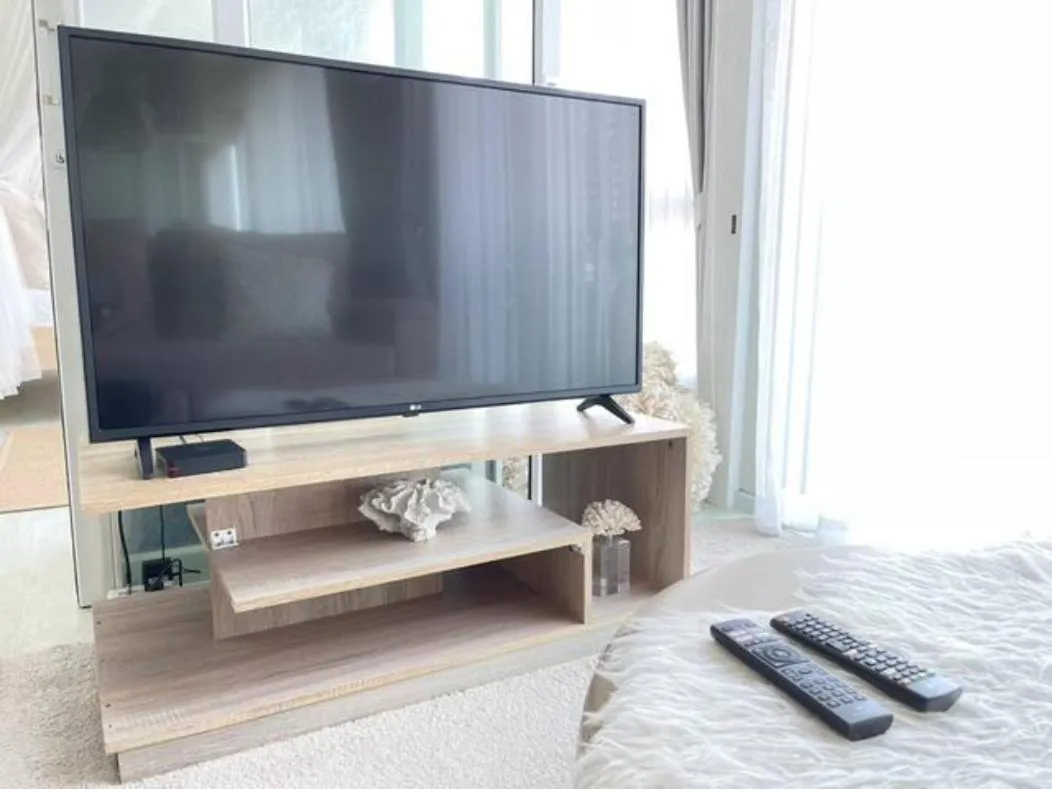 Living room in Family Suite Sea view 2Bedroom at Veranda Residence Pattaya