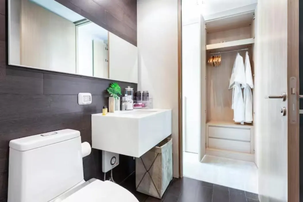 Bathroom in Family Suite Sea view 2Bedroom at Veranda Residence Pattaya