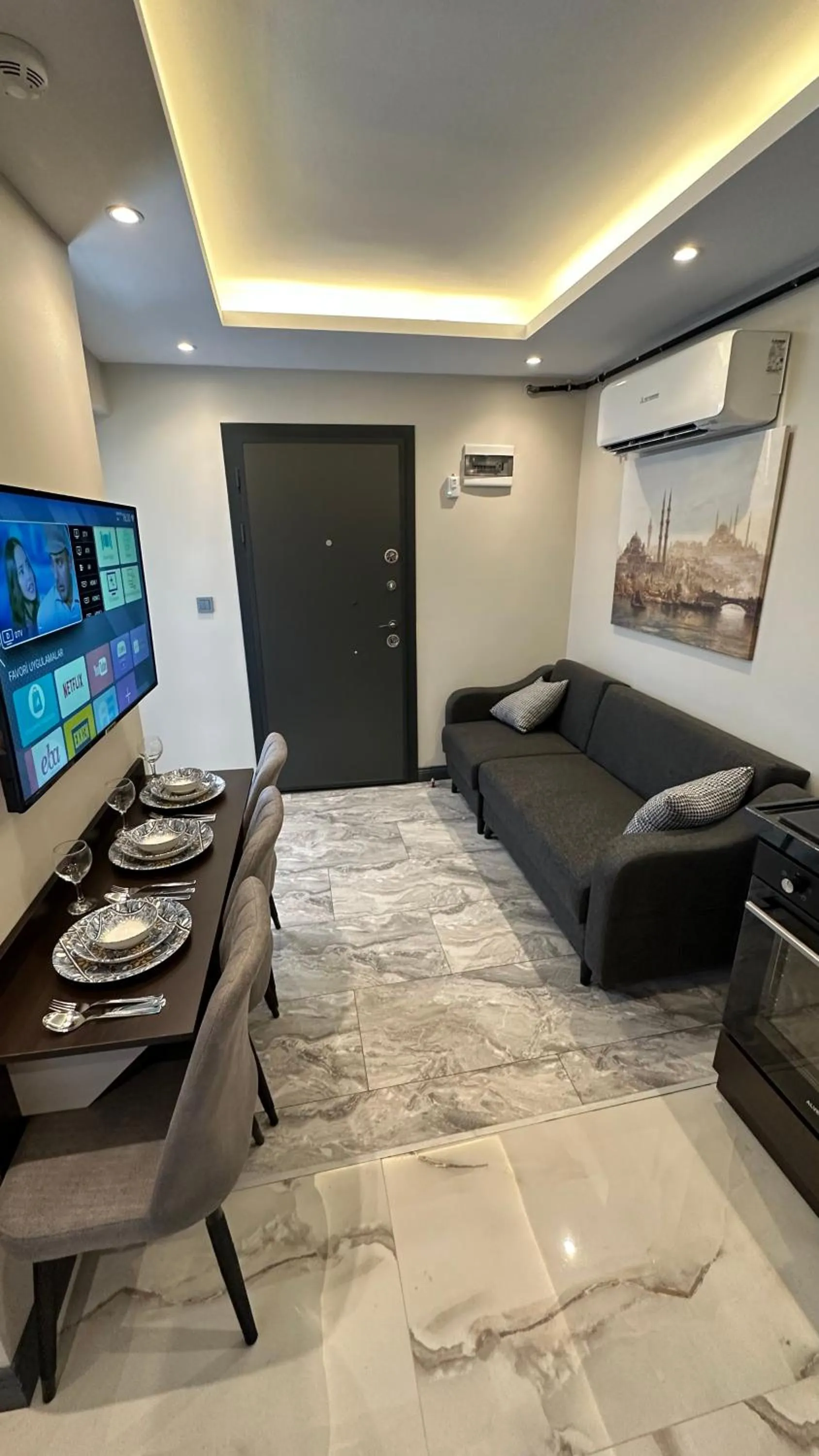 Living room in Mar Boutique Apartment