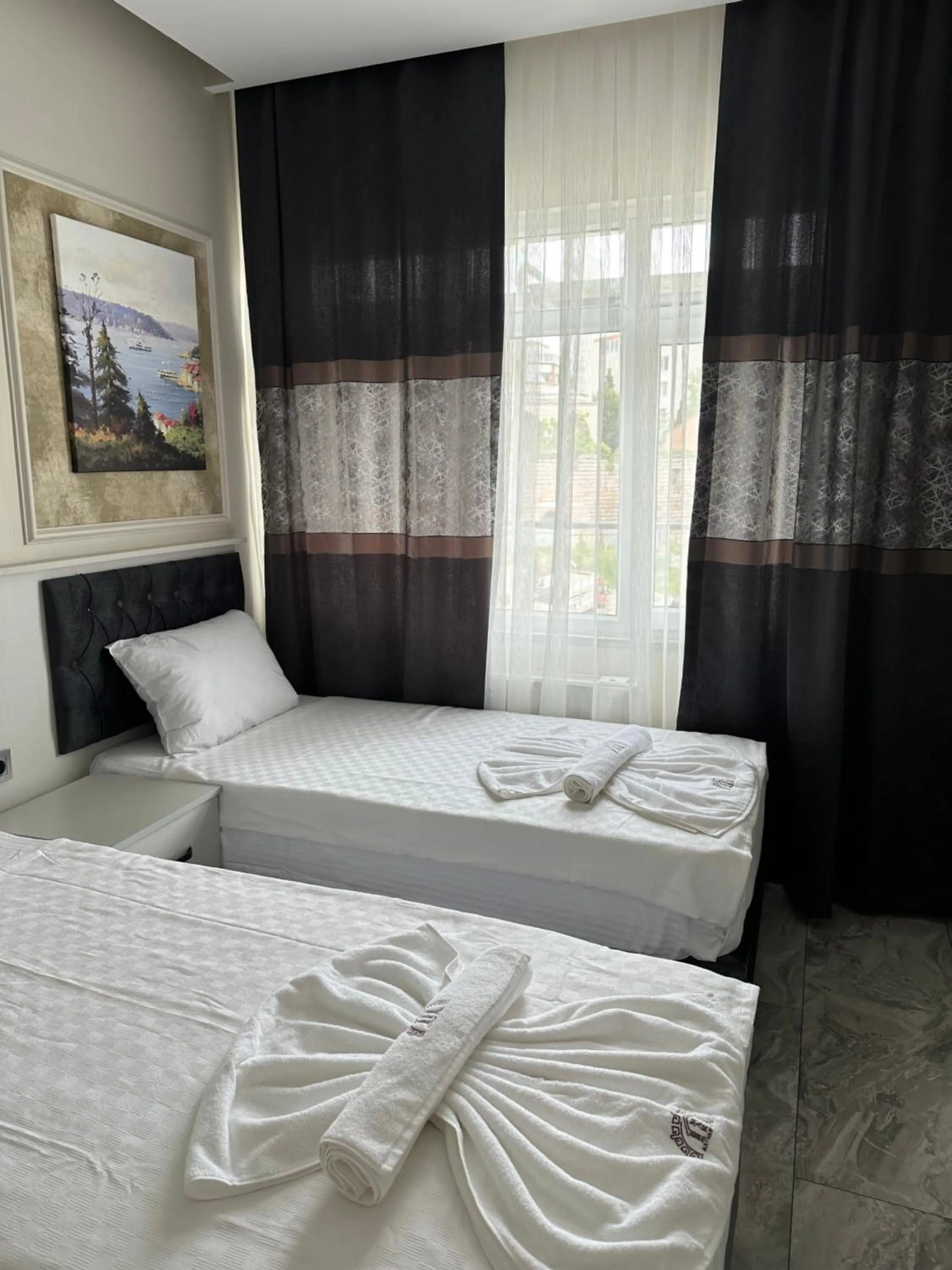 Bed in Mar Boutique Apartment