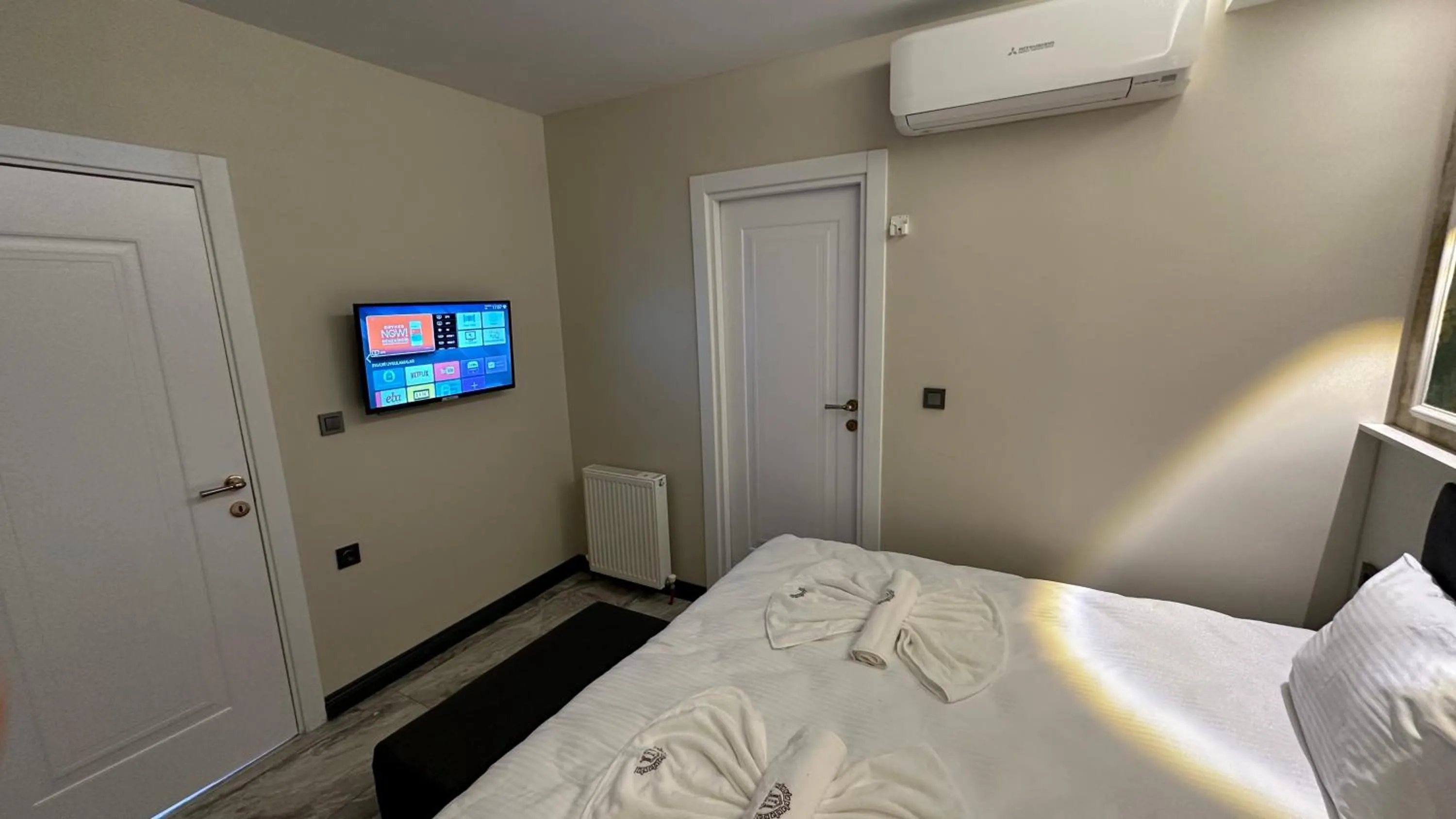 Bed in Mar Boutique Apartment