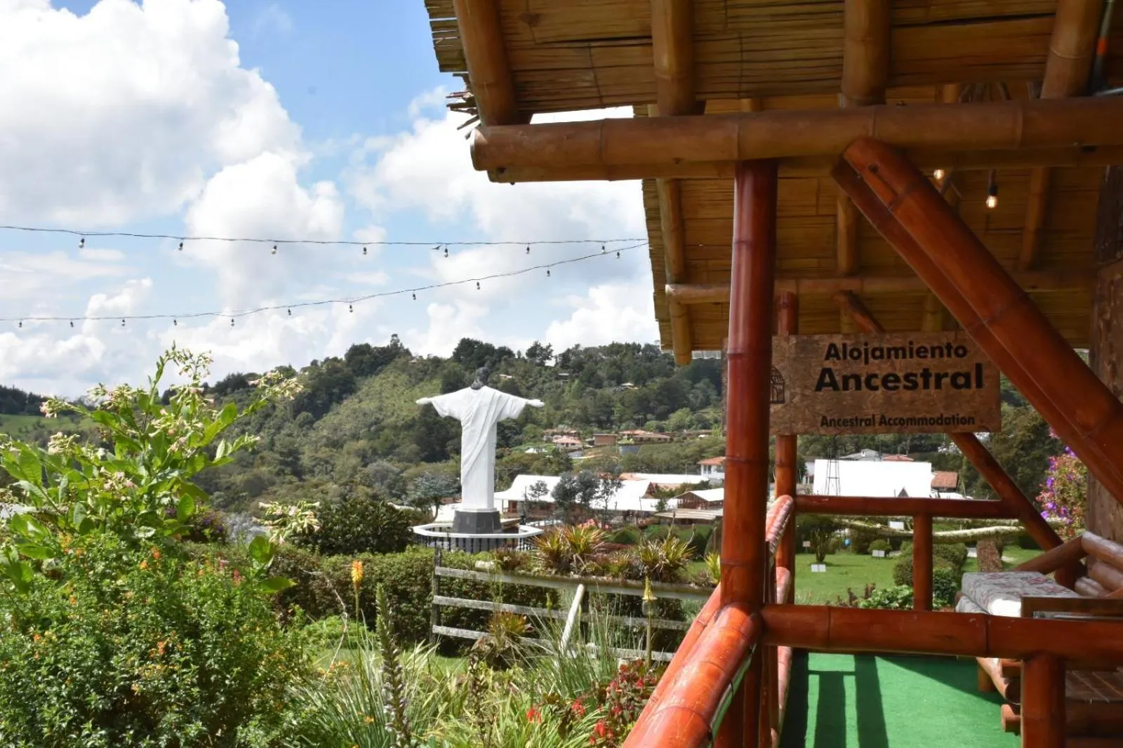 Garden view in Jardin de los Silleteros Agro Parque Hotel