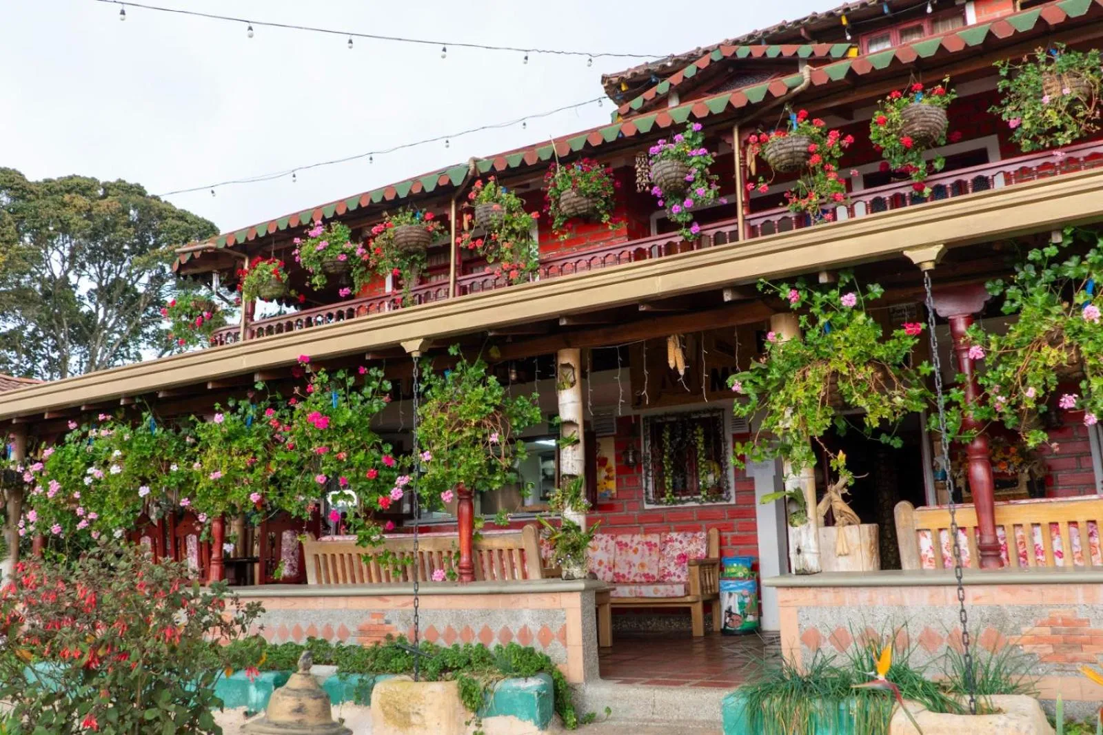 Garden in Jardin de los Silleteros Agro Parque Hotel