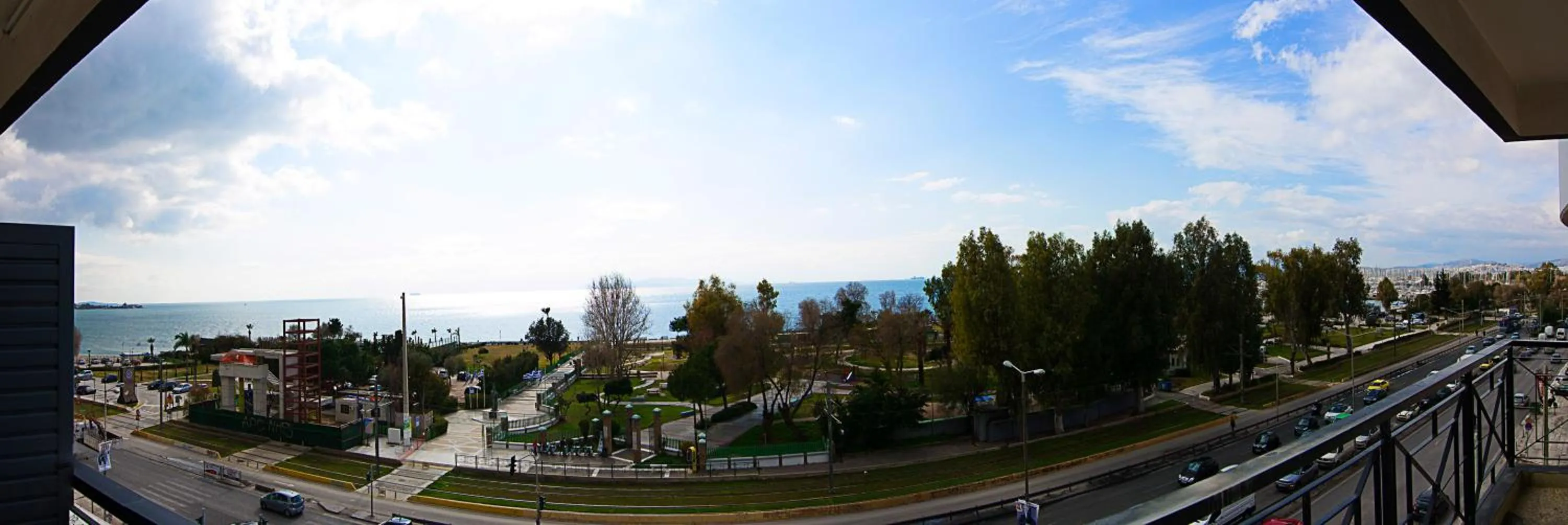 Street view in Galaxy Hotel