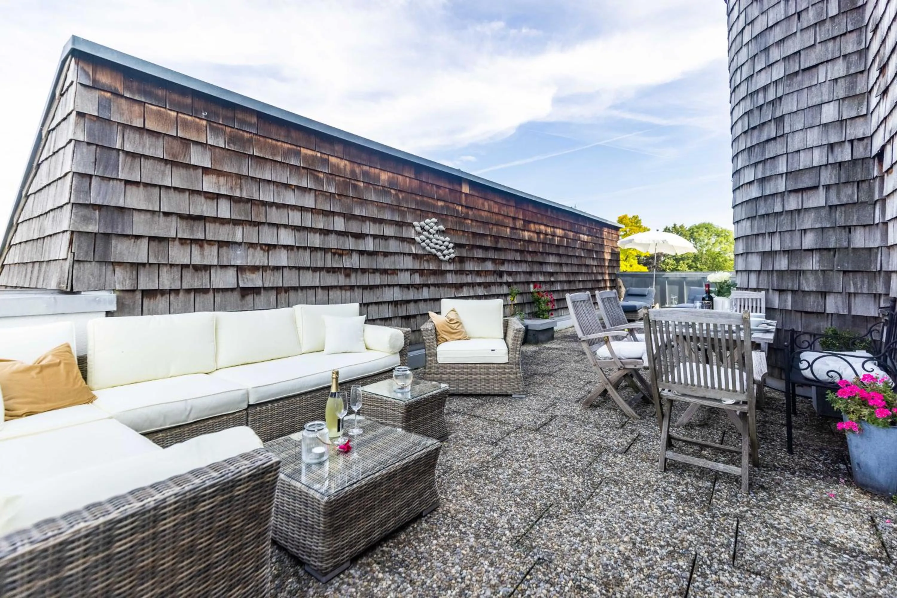 Penthouse Weitblick mit Berg und Seesicht