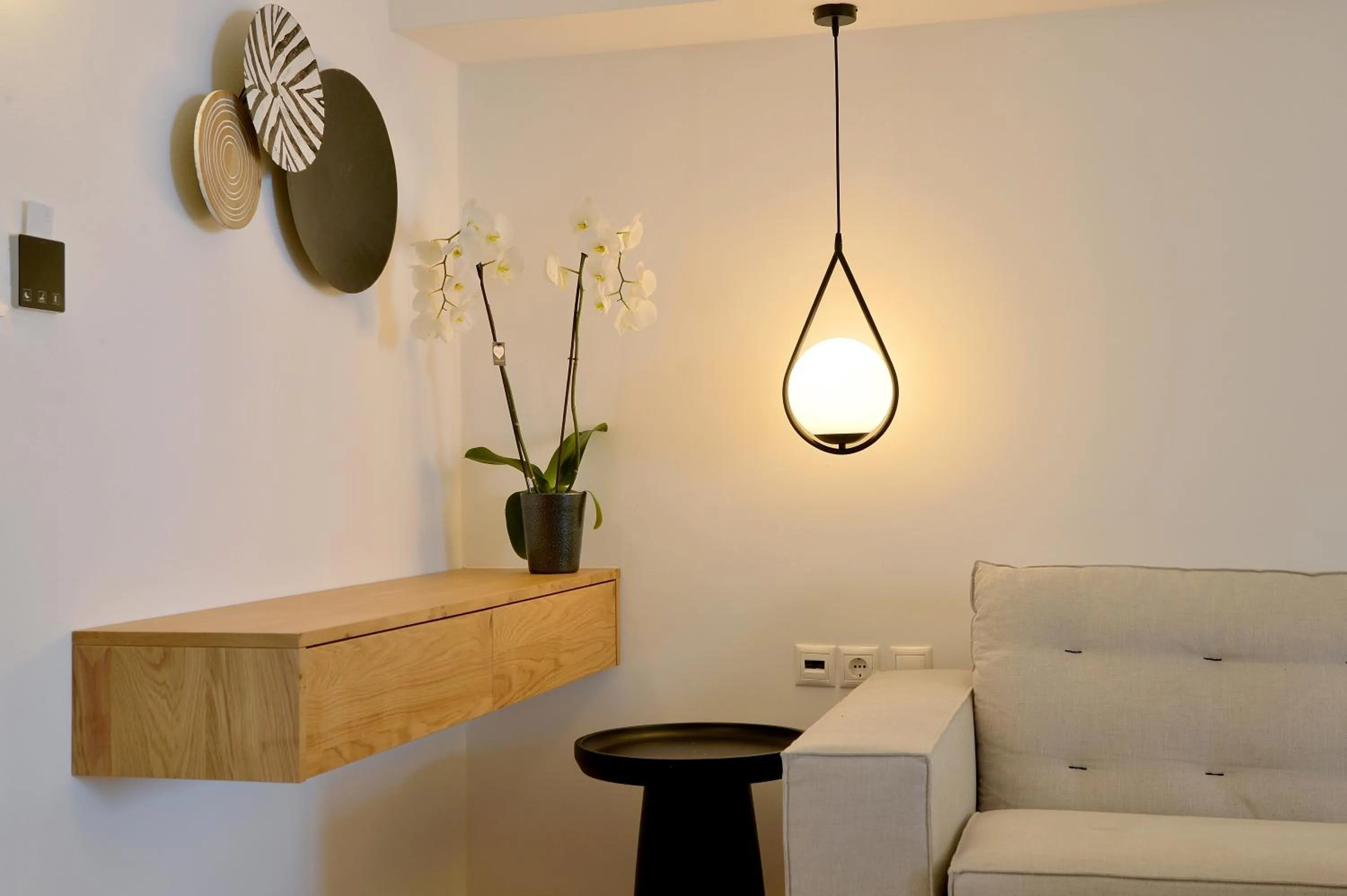 Living room in Aktaion Beach Boutique Hotel & Spa