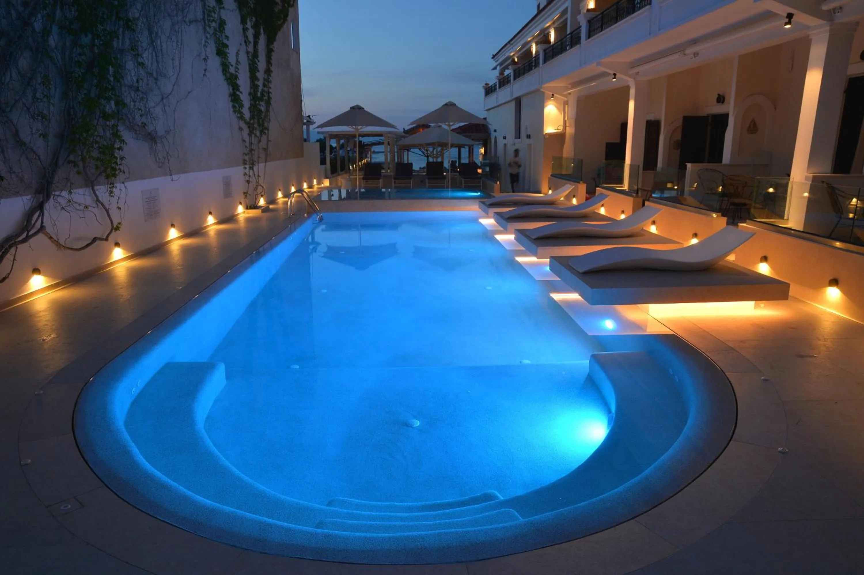 Swimming pool in Aktaion Beach Boutique Hotel & Spa