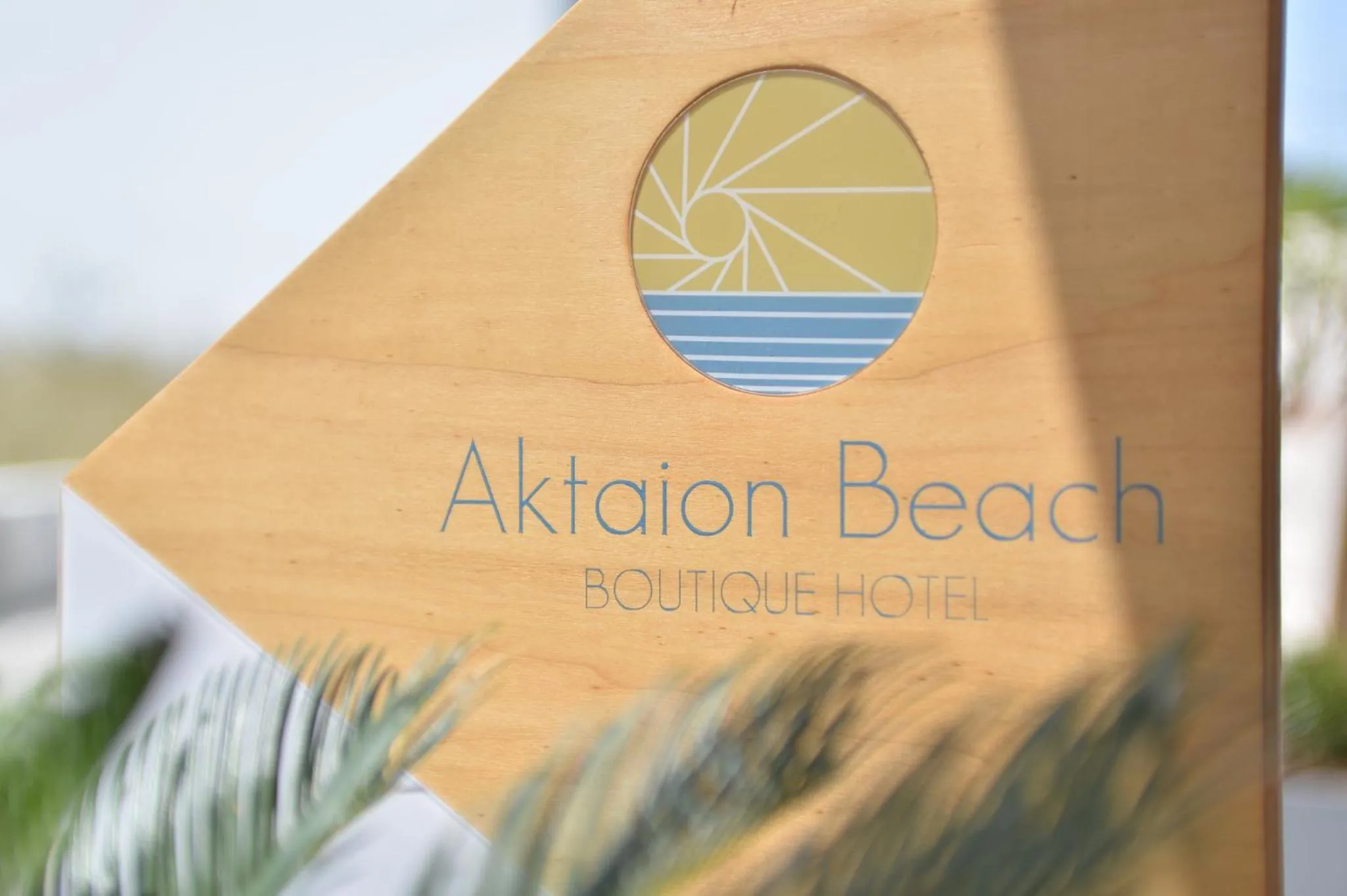 Property logo or sign in Aktaion Beach Boutique Hotel & Spa
