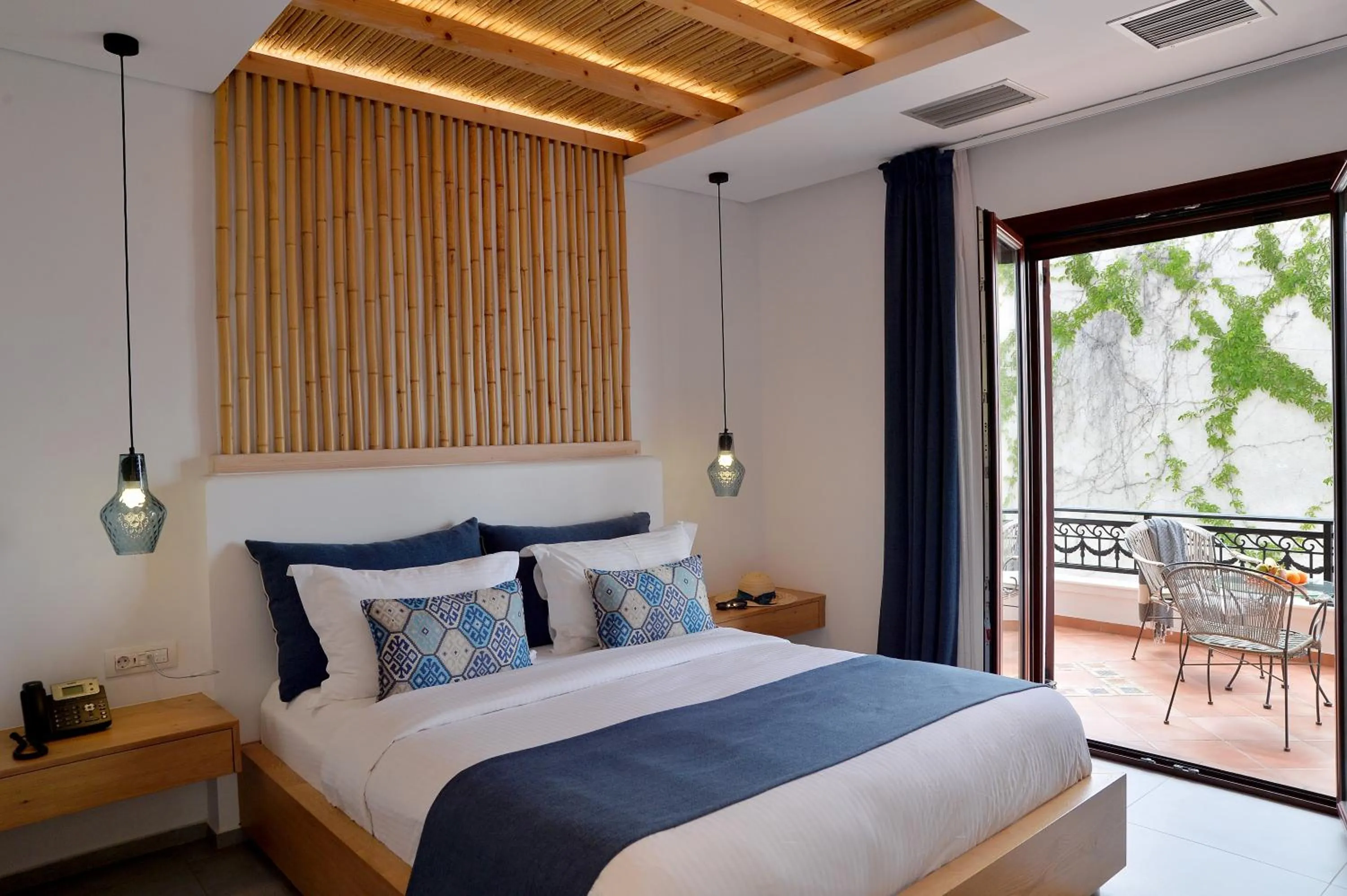 Bedroom, Bed in Aktaion Beach Boutique Hotel & Spa