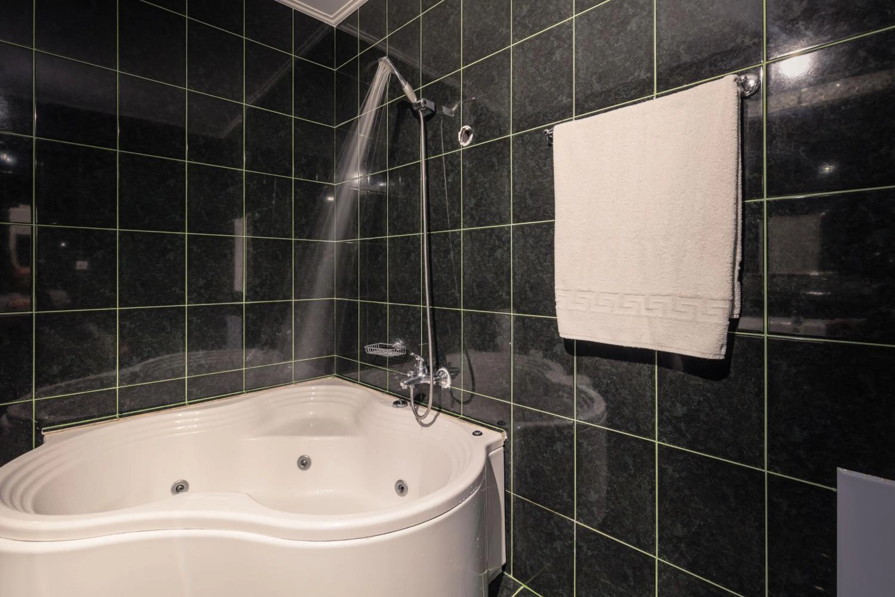 Shower in Aktaion Beach Boutique Hotel & Spa