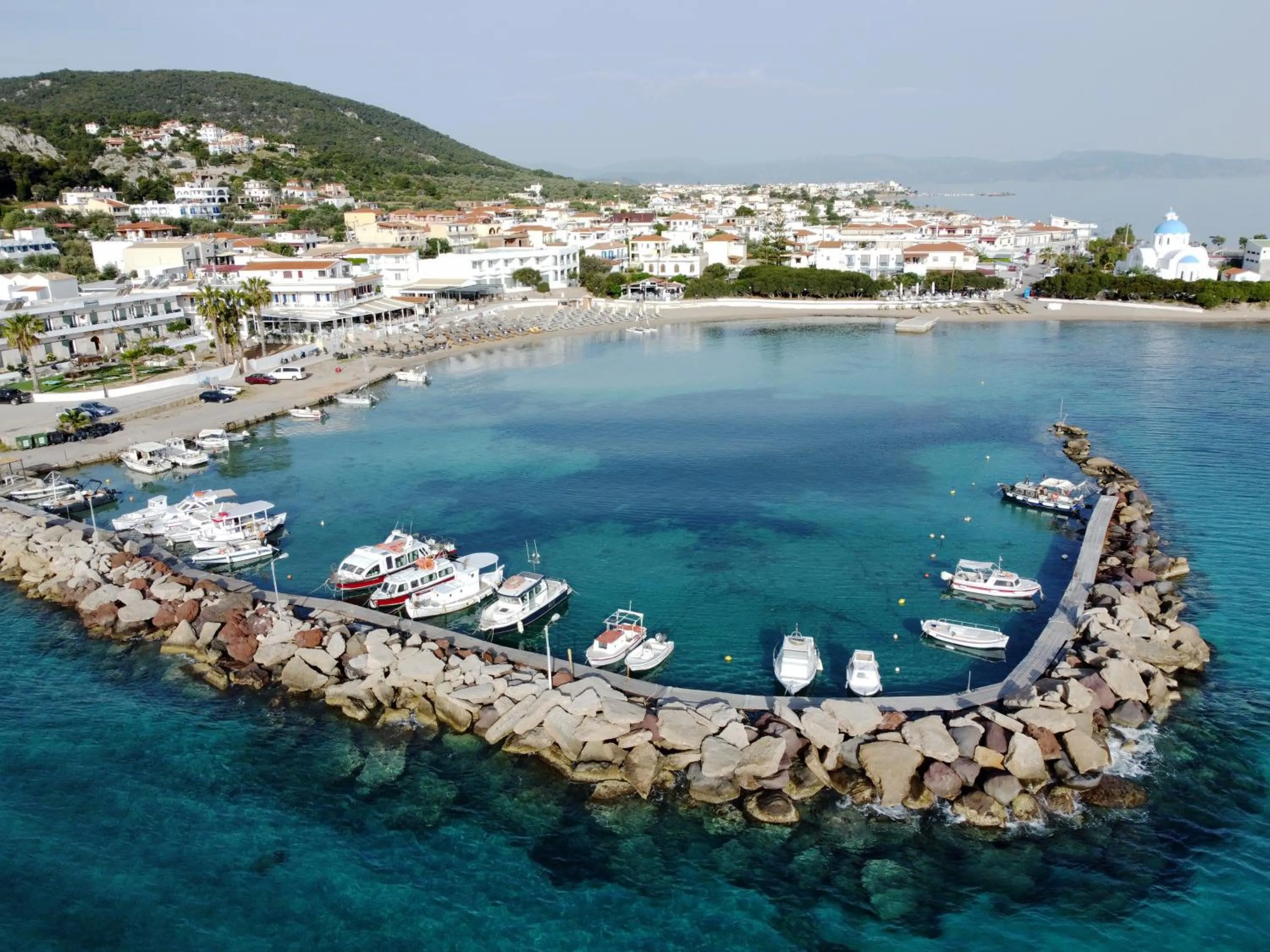 Area and facilities in Aktaion Beach Boutique Hotel & Spa