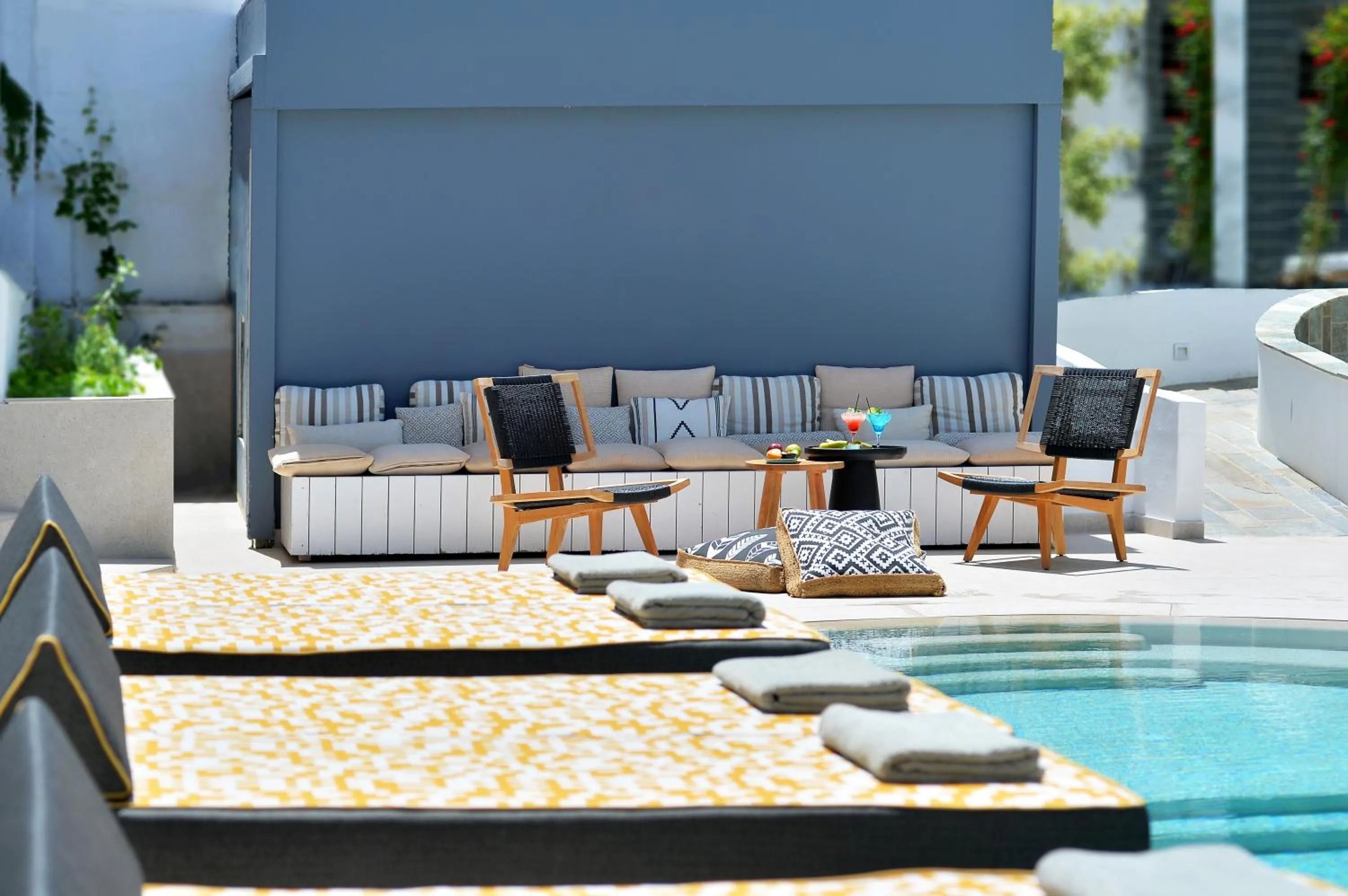 Swimming pool in Aktaion Beach Boutique Hotel & Spa