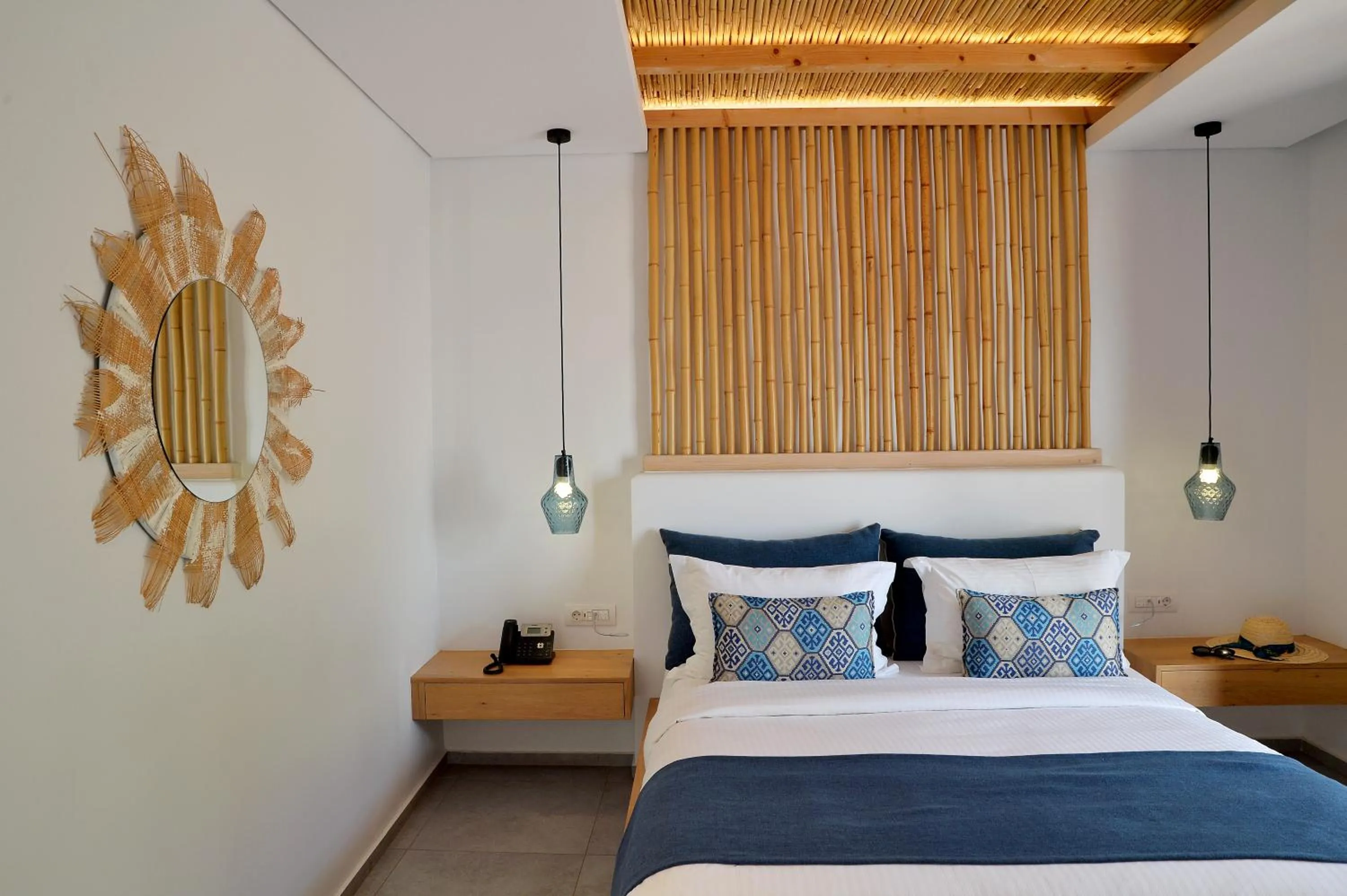 Bedroom, Bed in Aktaion Beach Boutique Hotel & Spa