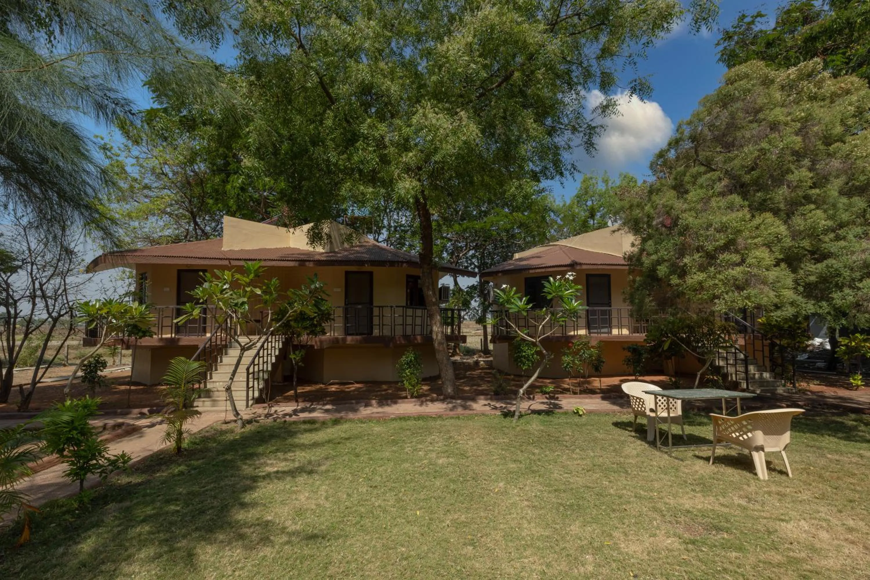 Garden view in Avadale Tadoba - Stag Groups Not Allowed