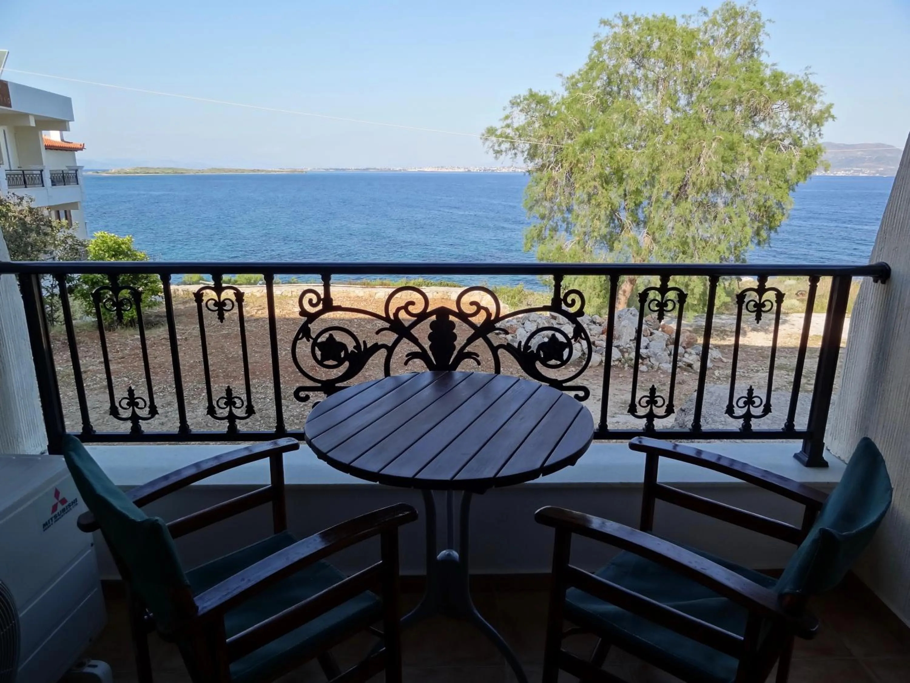 Balcony/Terrace in Dionysos Hotel