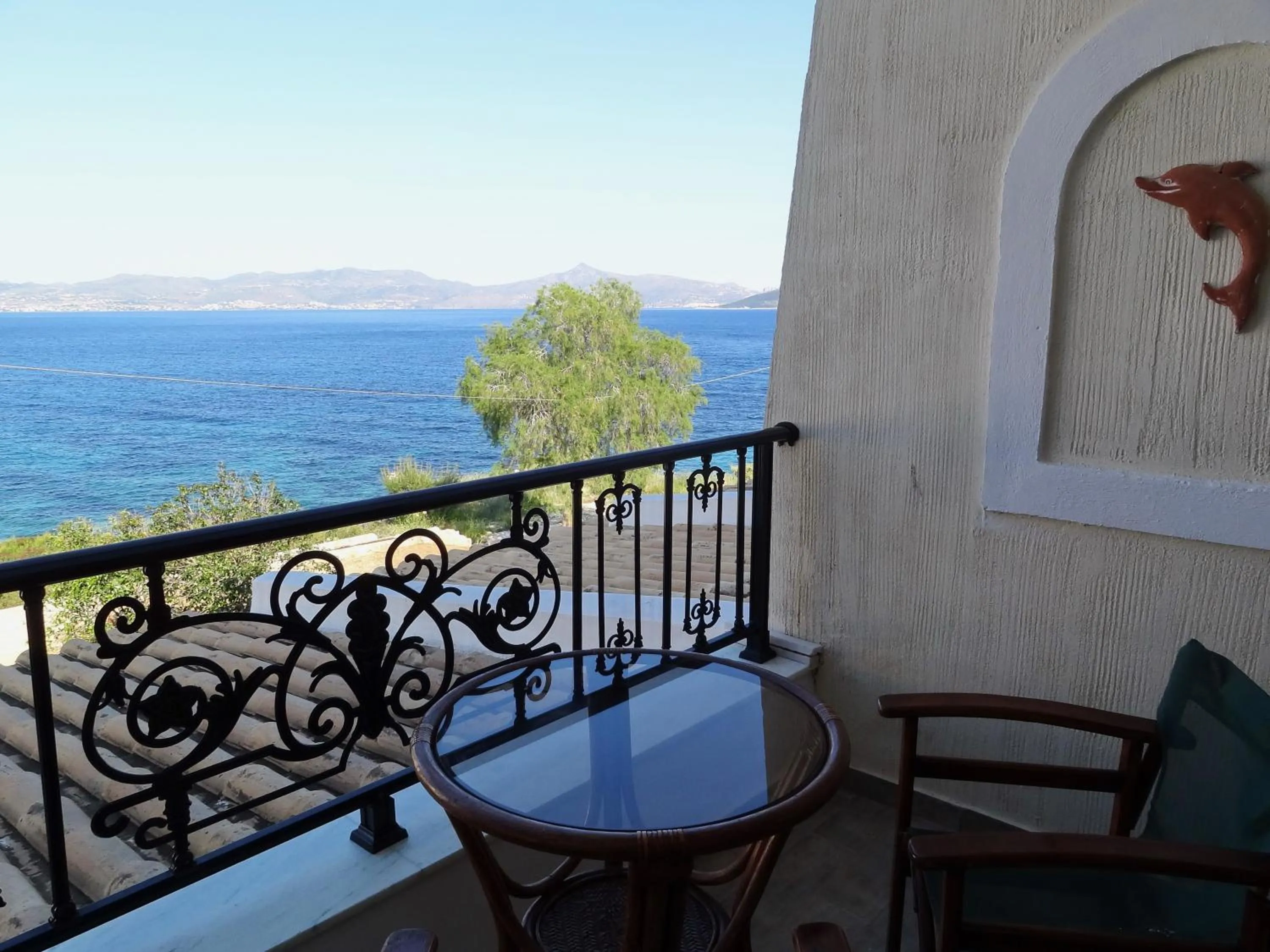 Balcony/Terrace in Dionysos Hotel