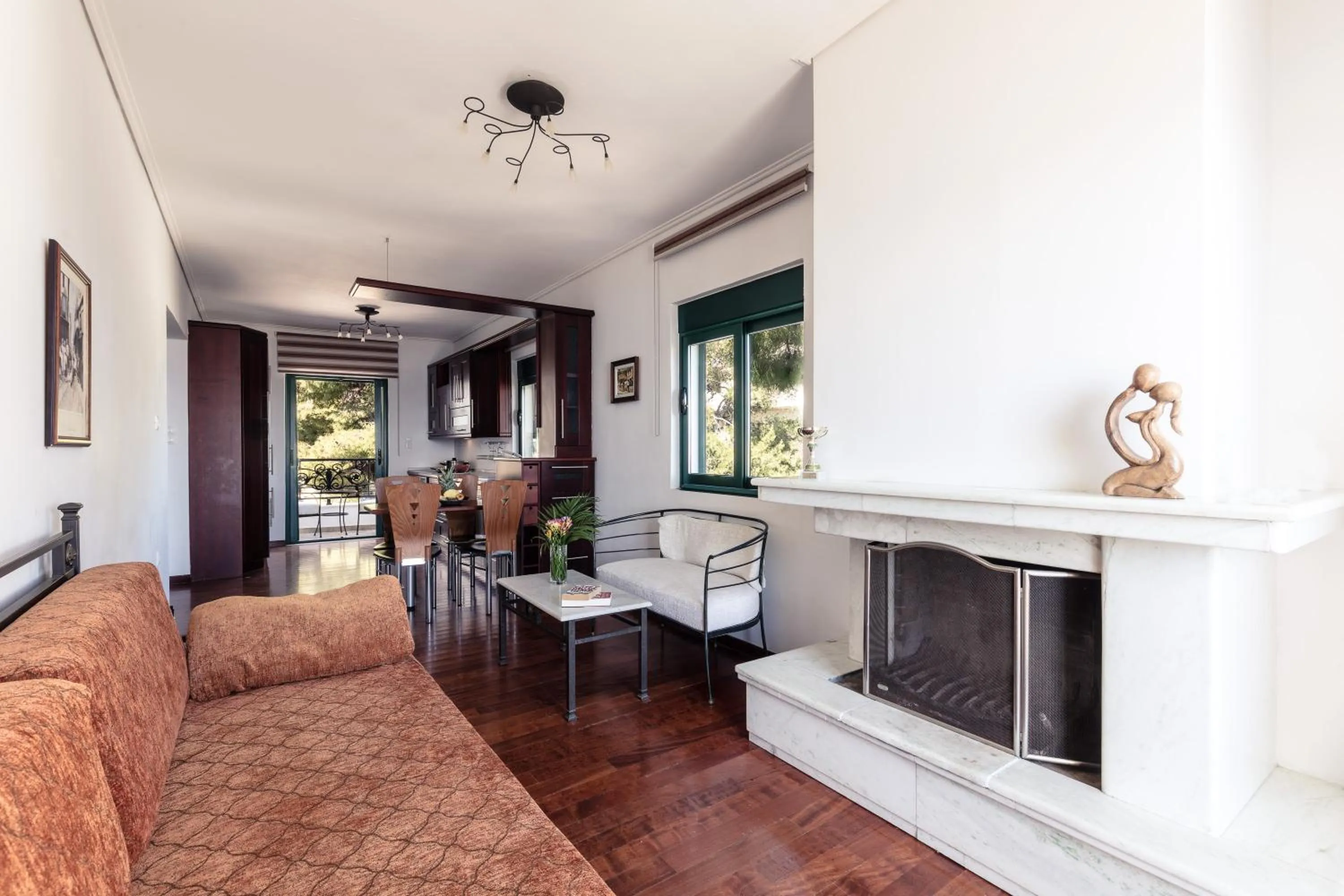 Balcony/Terrace in Dionysos Hotel