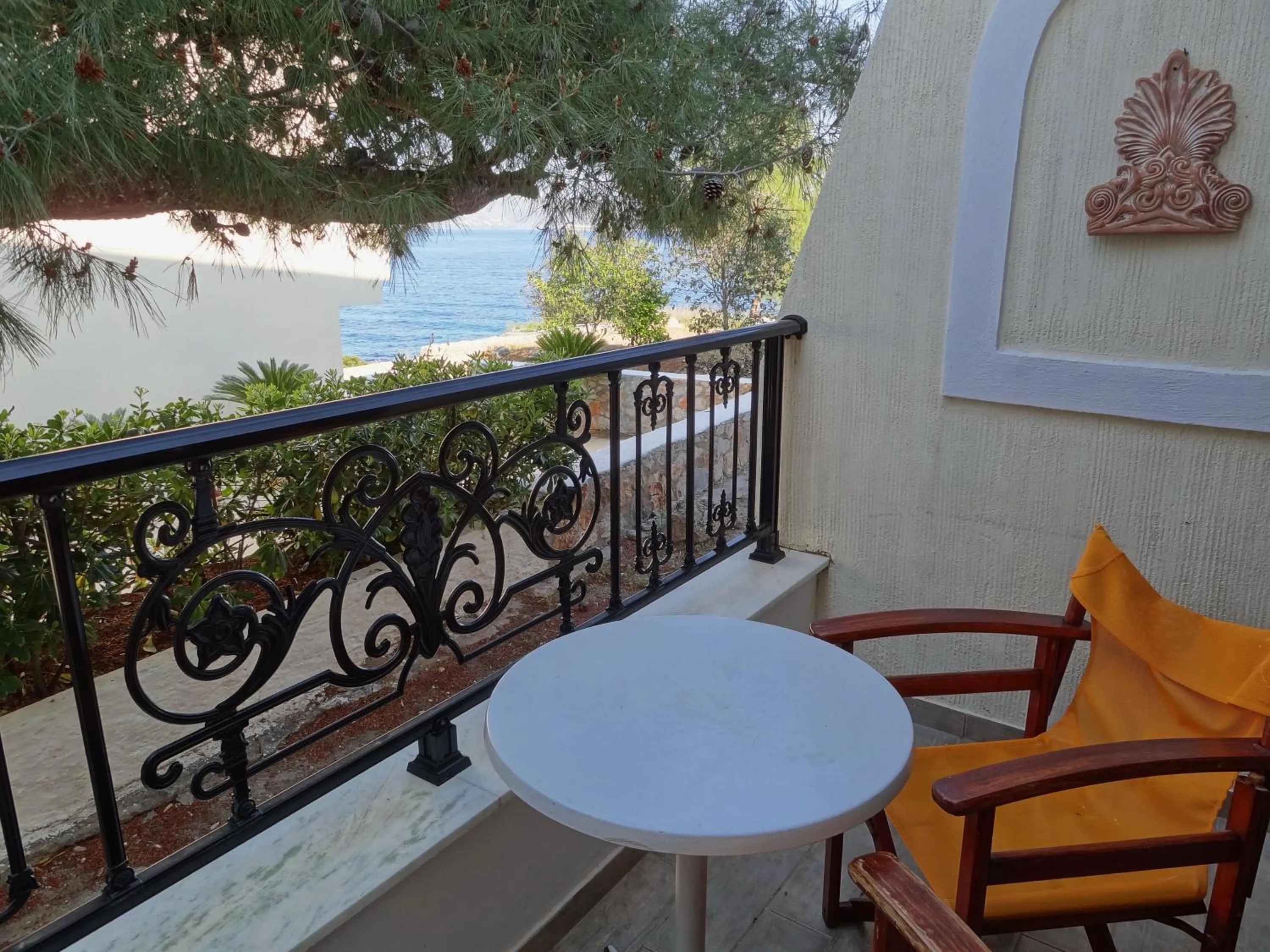 Balcony/Terrace in Dionysos Hotel