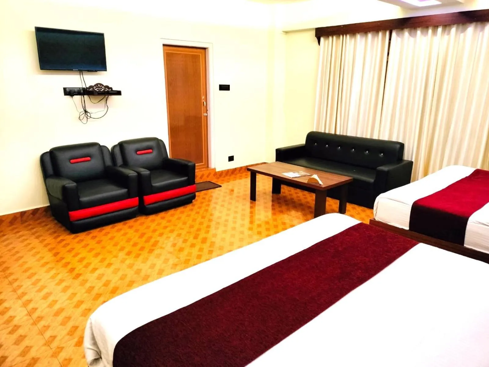 Bed in LILY GUEST HOUSE