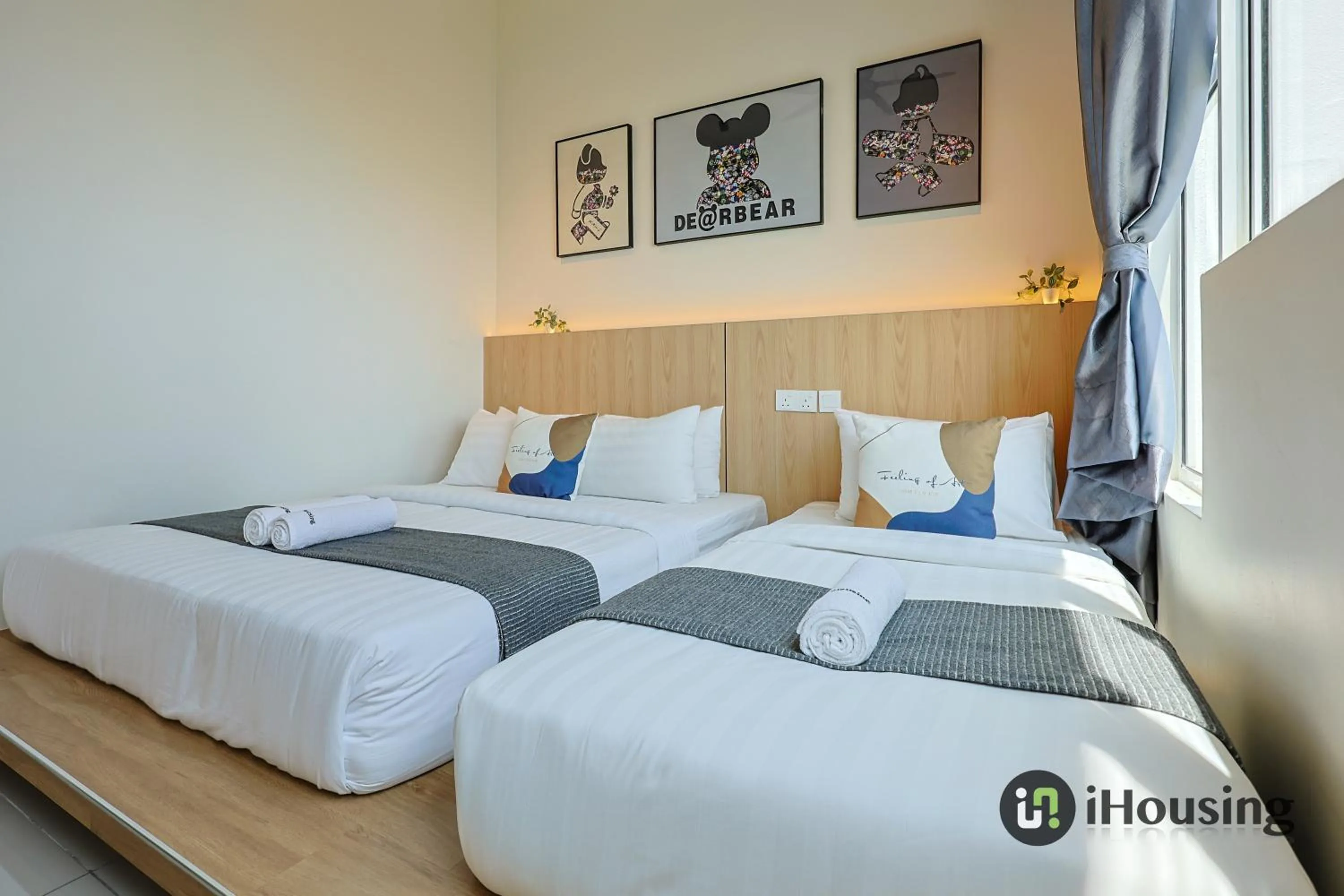 Bed in Amber Cove Melaka Premium By I Housing