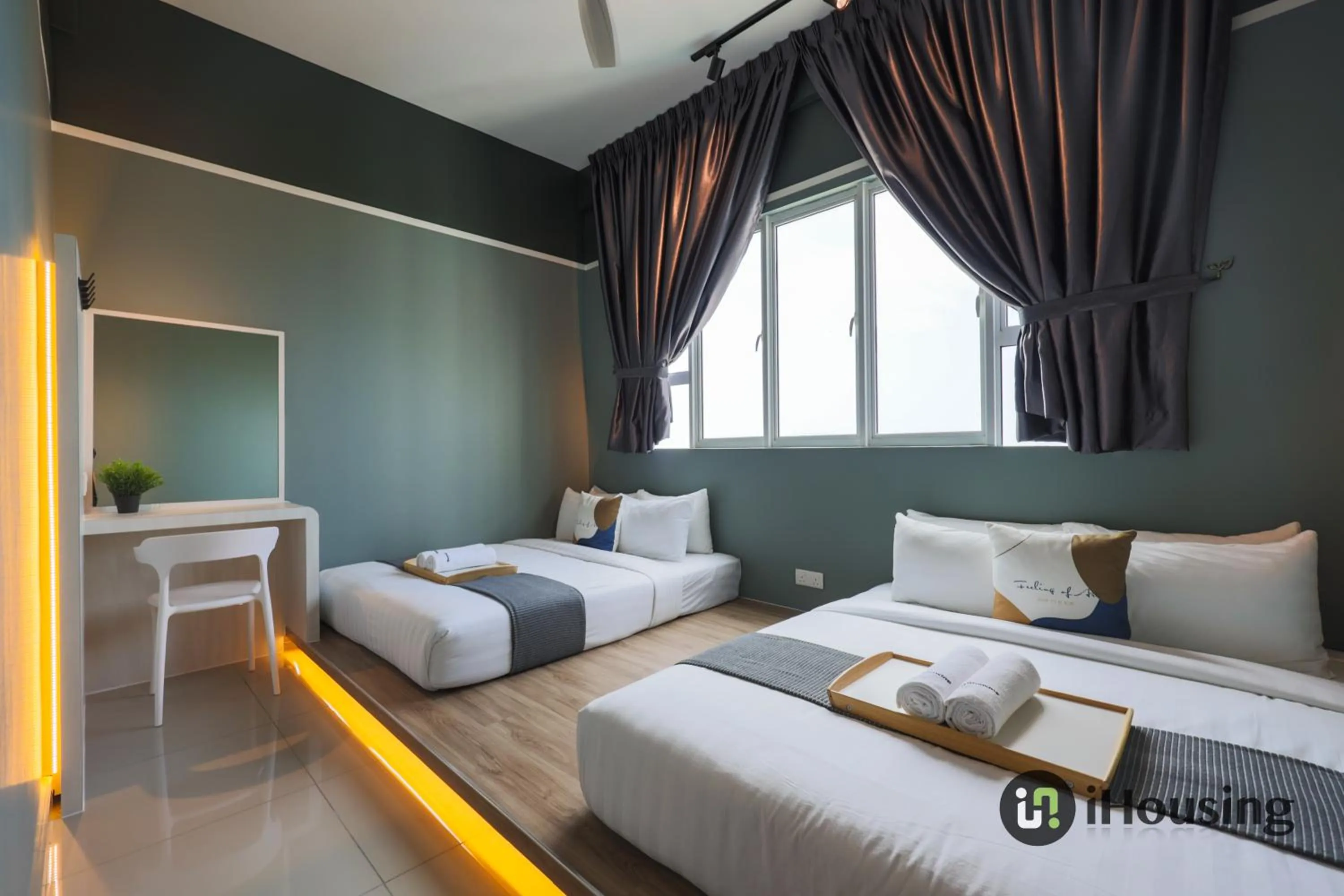 Bed in Amber Cove Melaka Premium By I Housing