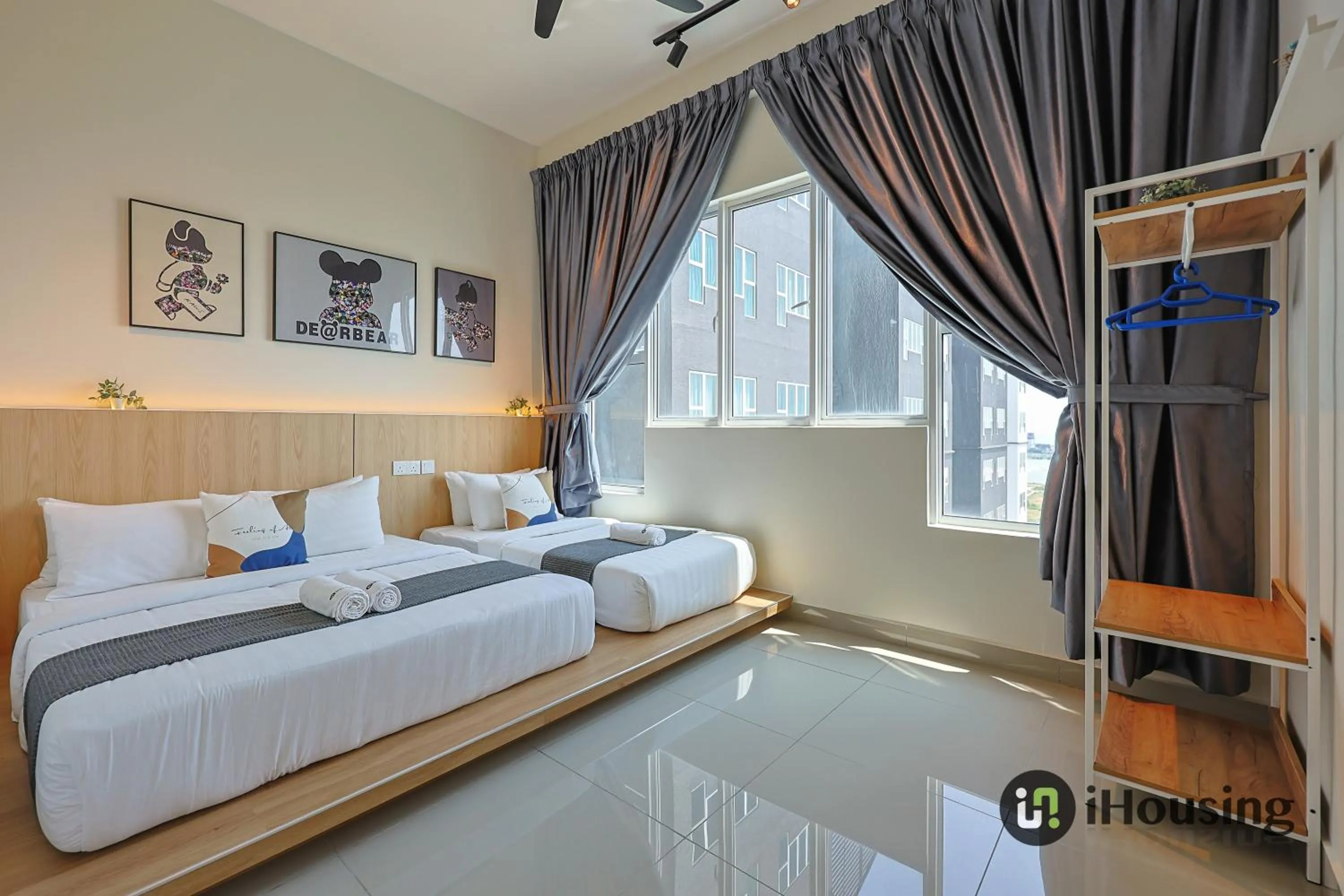 Bed in Amber Cove Melaka Premium By I Housing