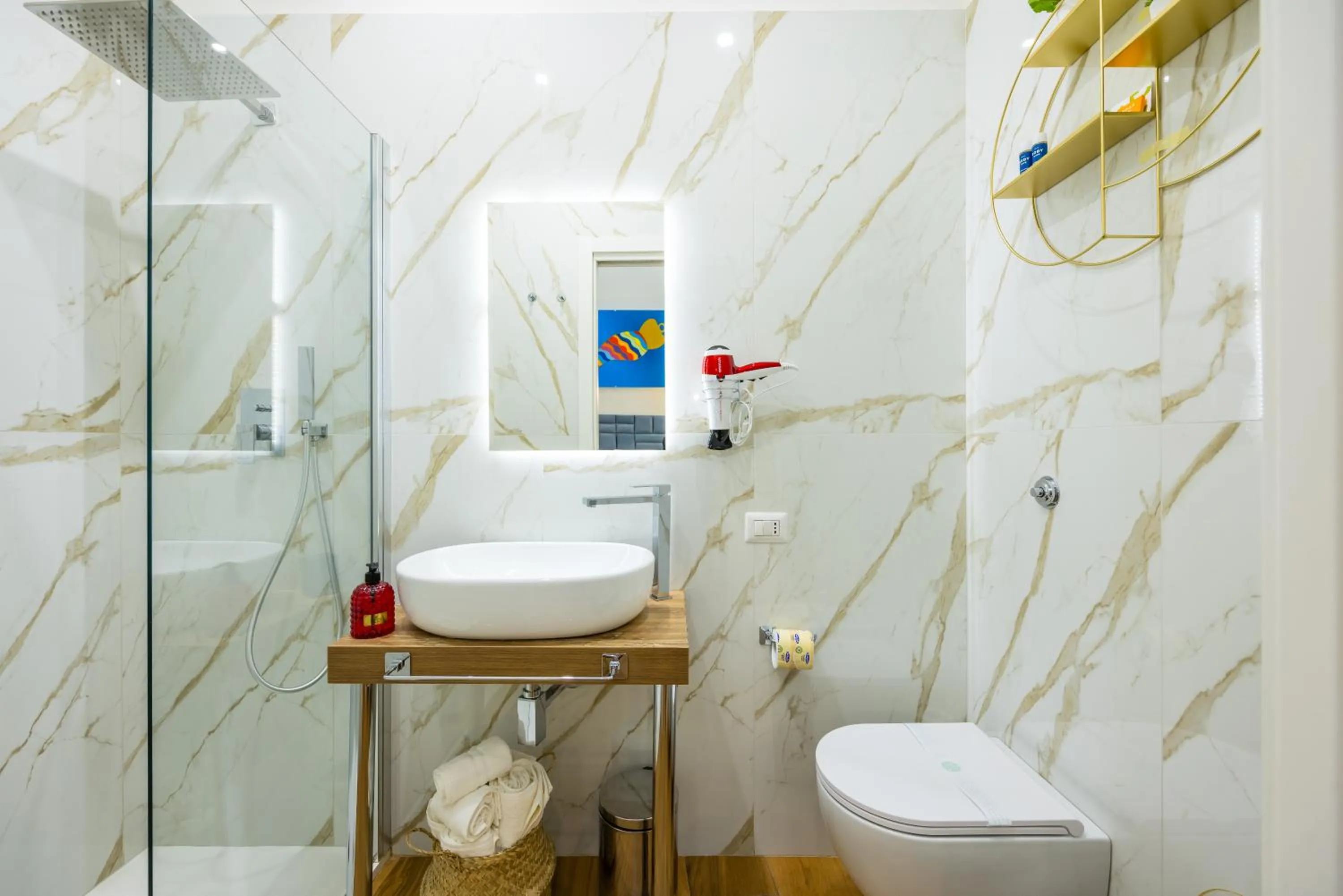 Shower in L'Angolo d'o core