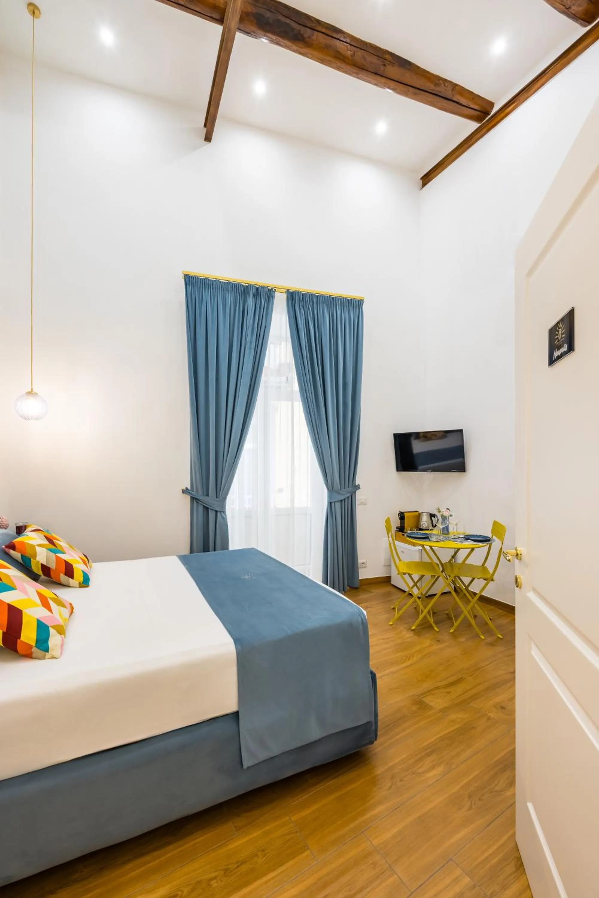 View (from property/room), Bed in L'Angolo d'o core