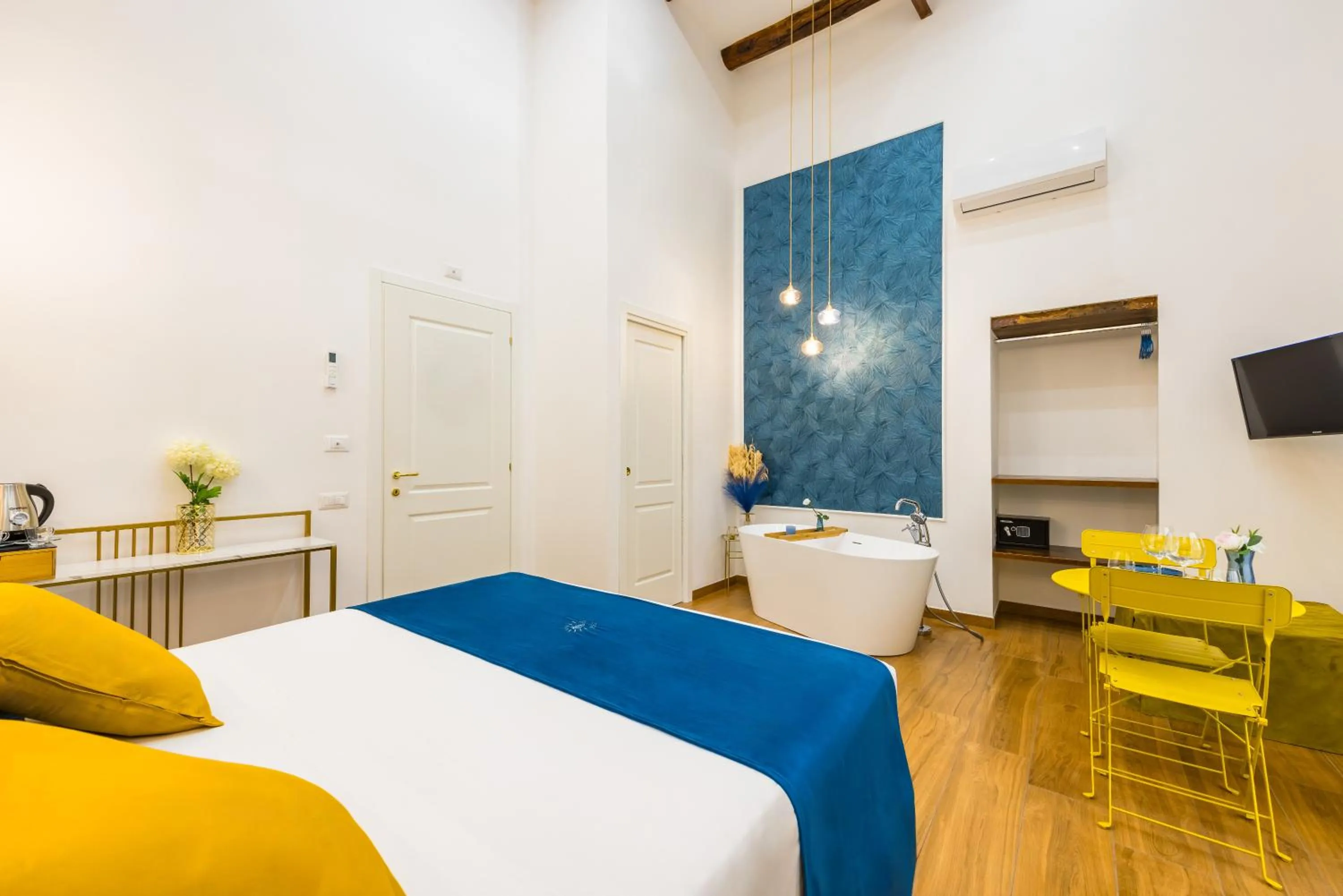 View (from property/room), Bed in L'Angolo d'o core