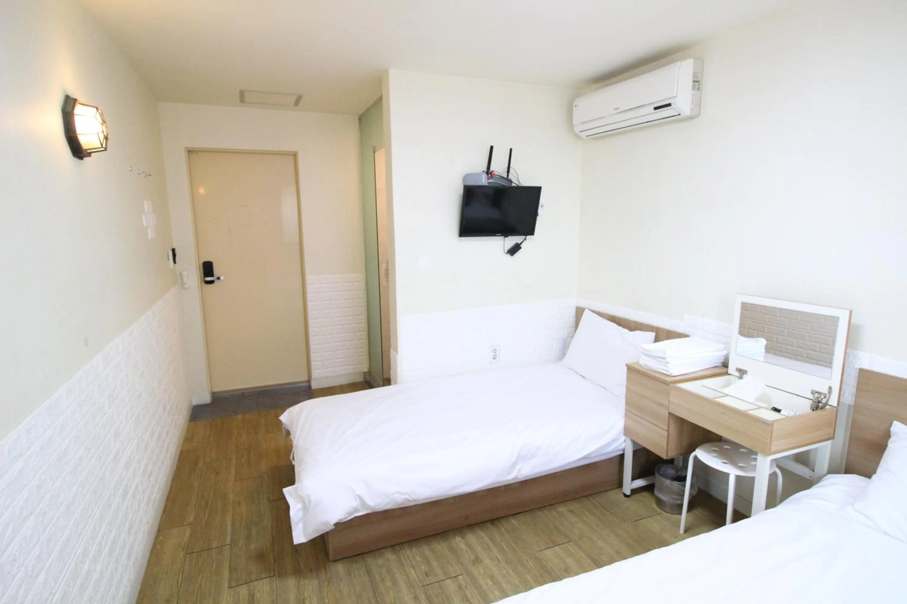 Bed in Hotel Golden Park Myeongdong