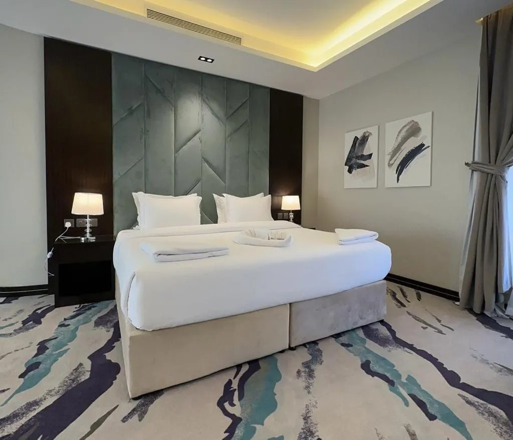 Bed in Al Wateen Hotel