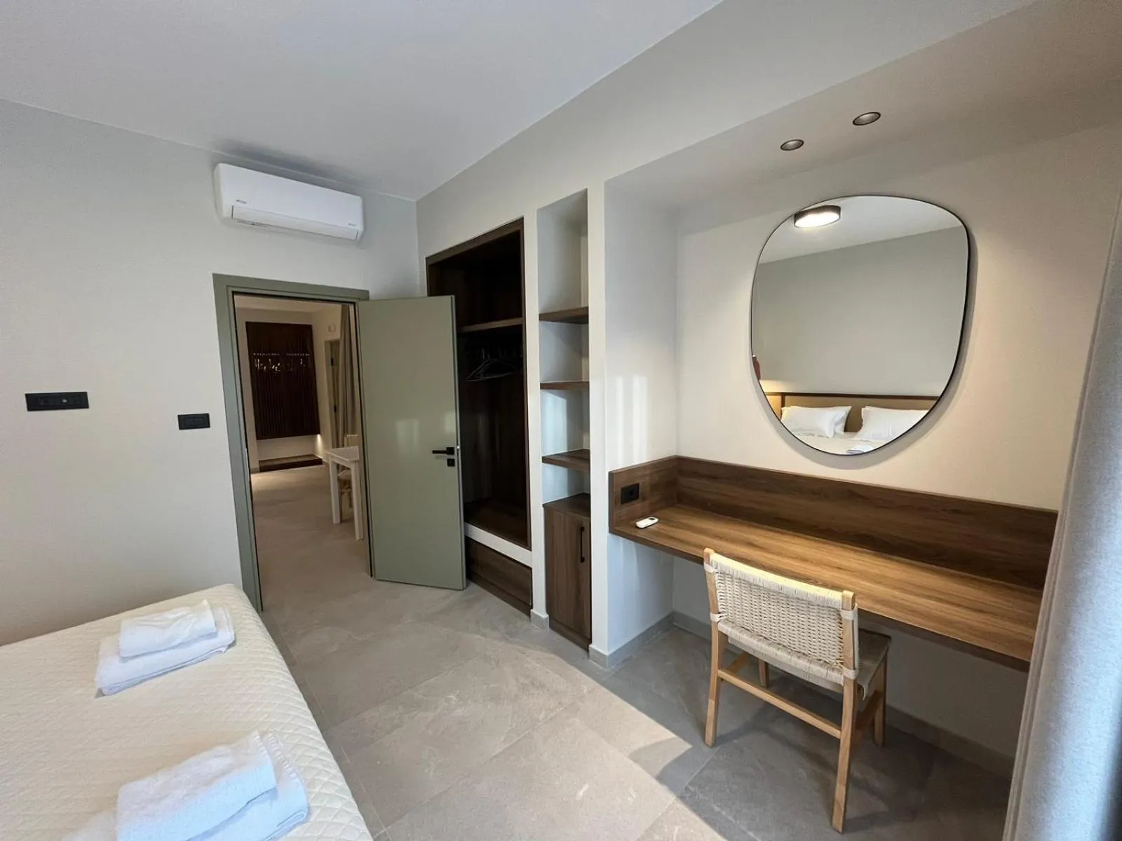 Photo of the whole room, Bed in Mediterranean Sea Top Floor