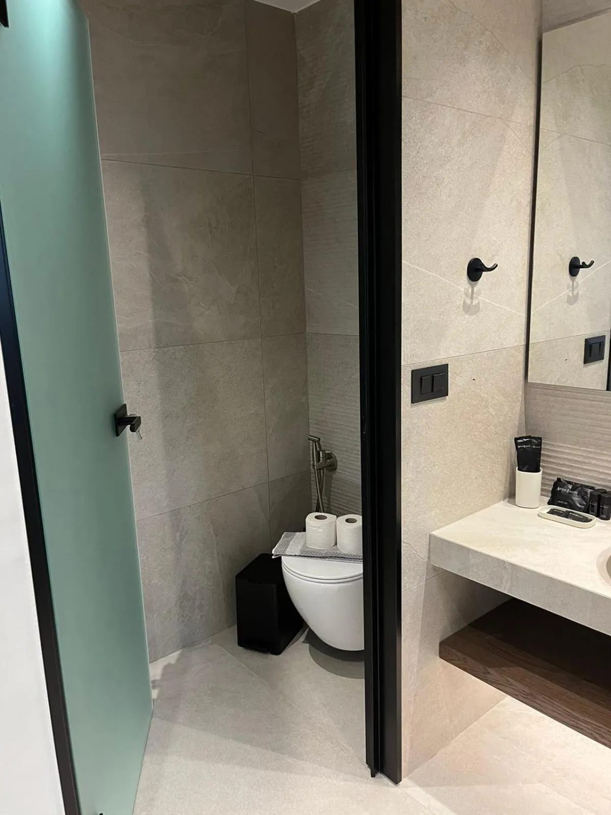 Toilet in Mediterranean Sea Top Floor