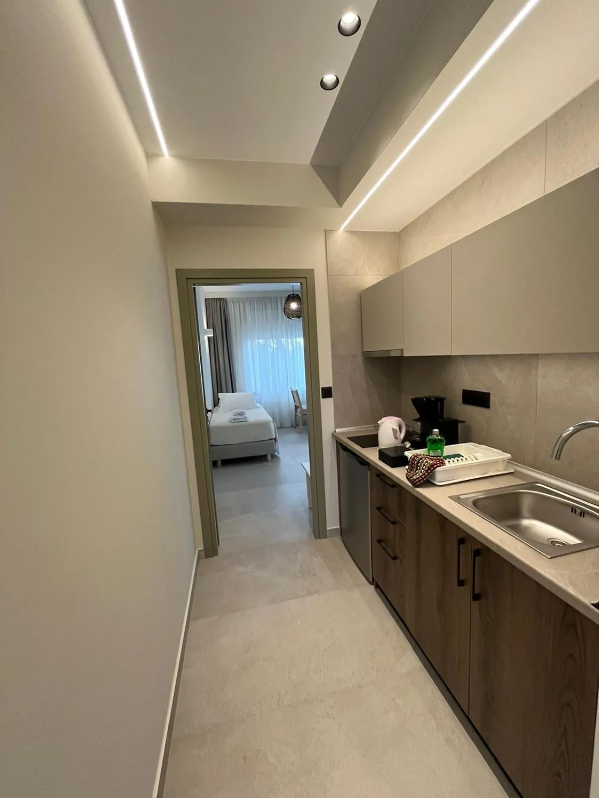 Photo of the whole room, Bed in Mediterranean Sea Top Floor