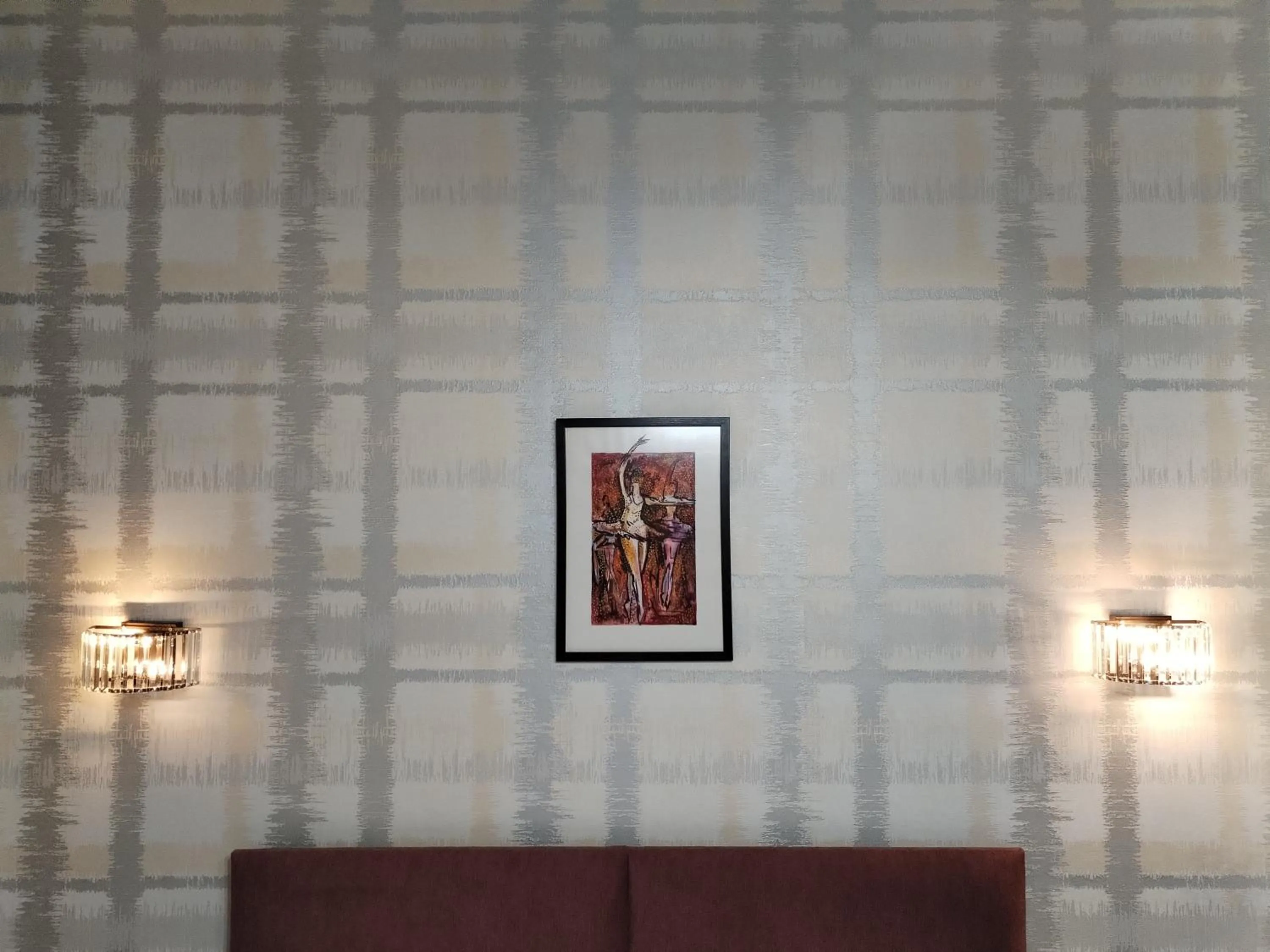 Decorative detail in Pera Hotel Baku