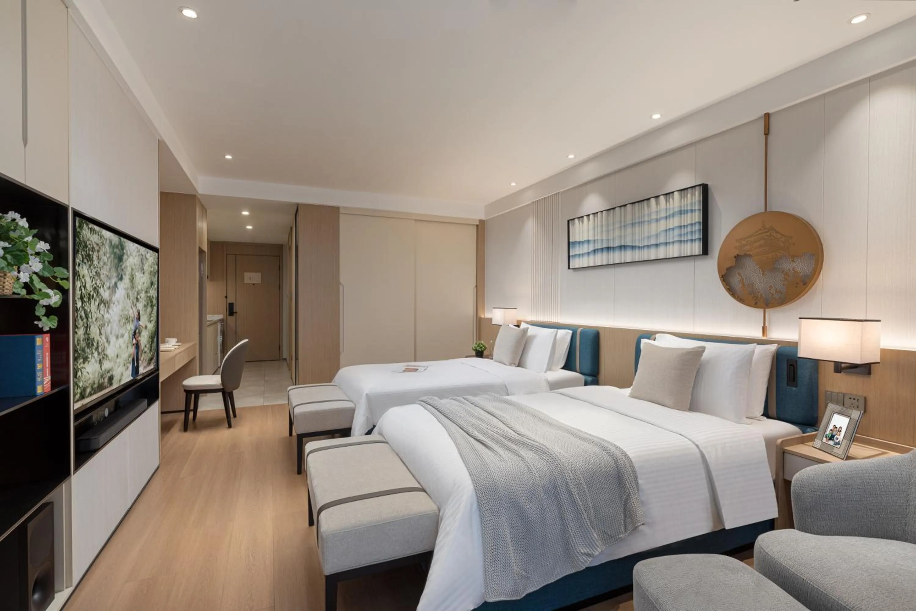 Bed in Somerset Taihu New City CBD Wuxi