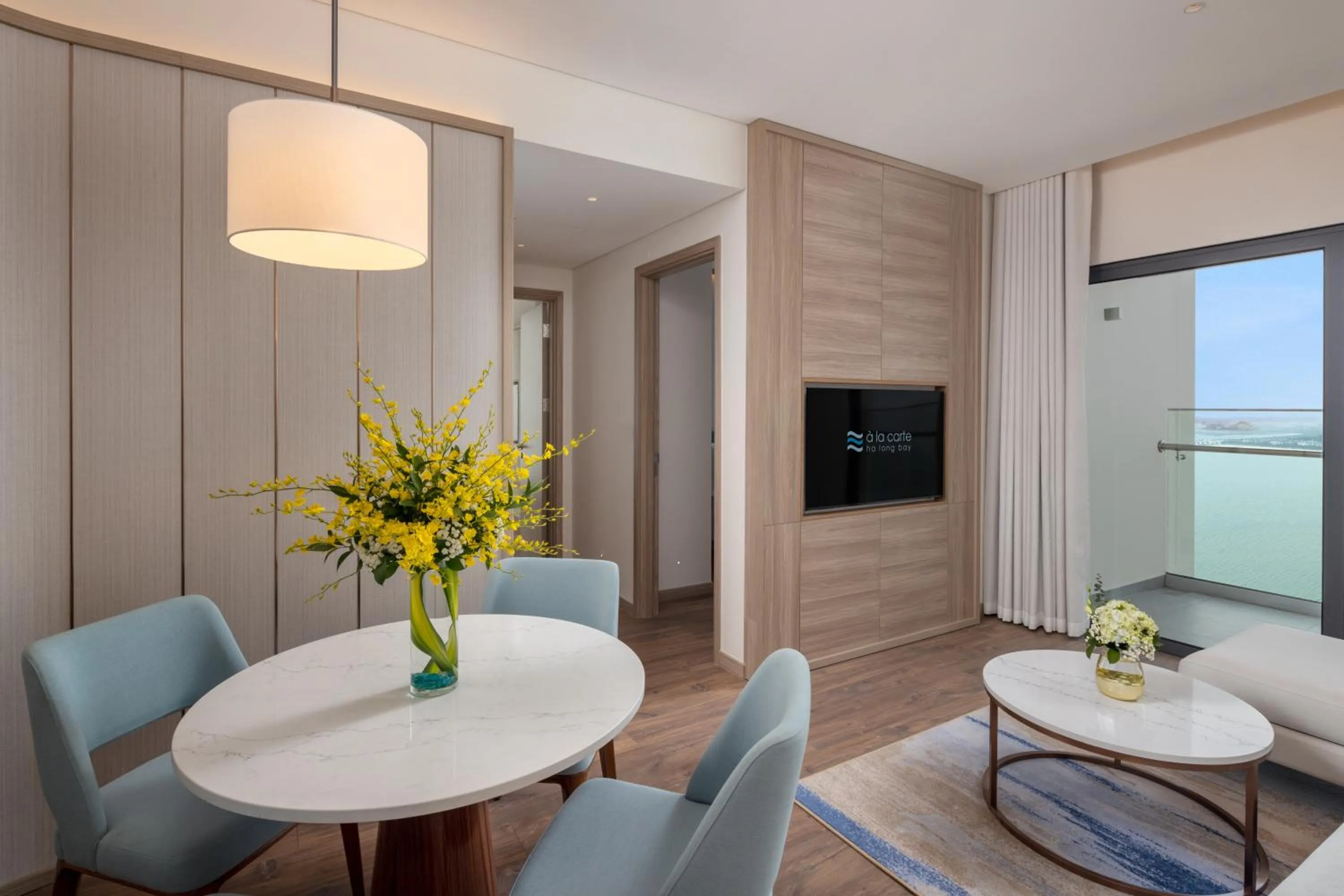 Living room in A La Carte Ha Long Bay Managed by TASECO