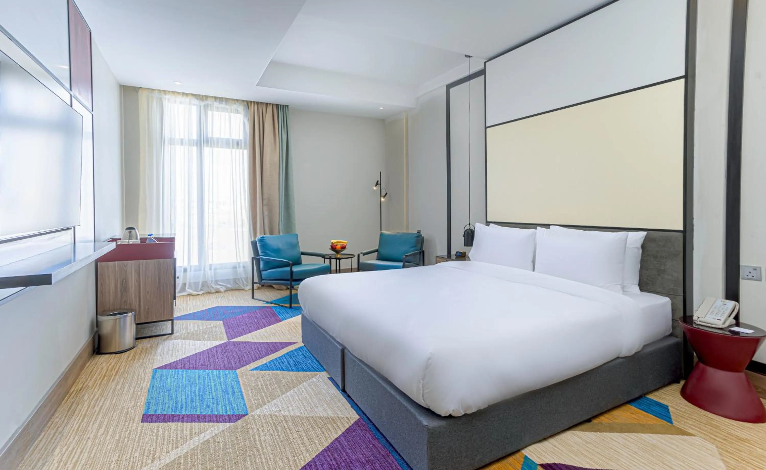 Photo of the whole room, Bed in Ewaa Express Hotel - Al Jouf