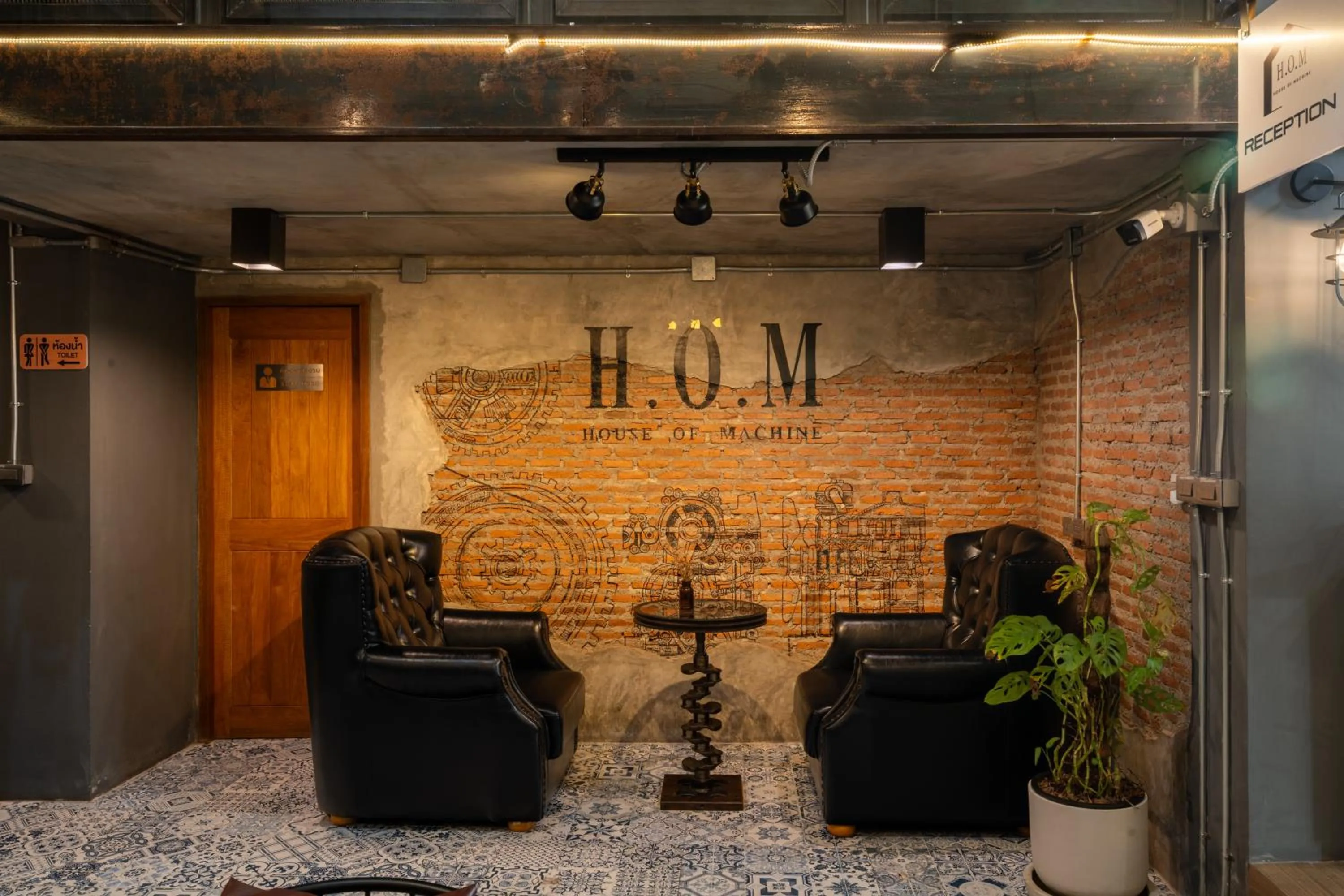 Lobby or reception in House of Machine Boutique Hotel