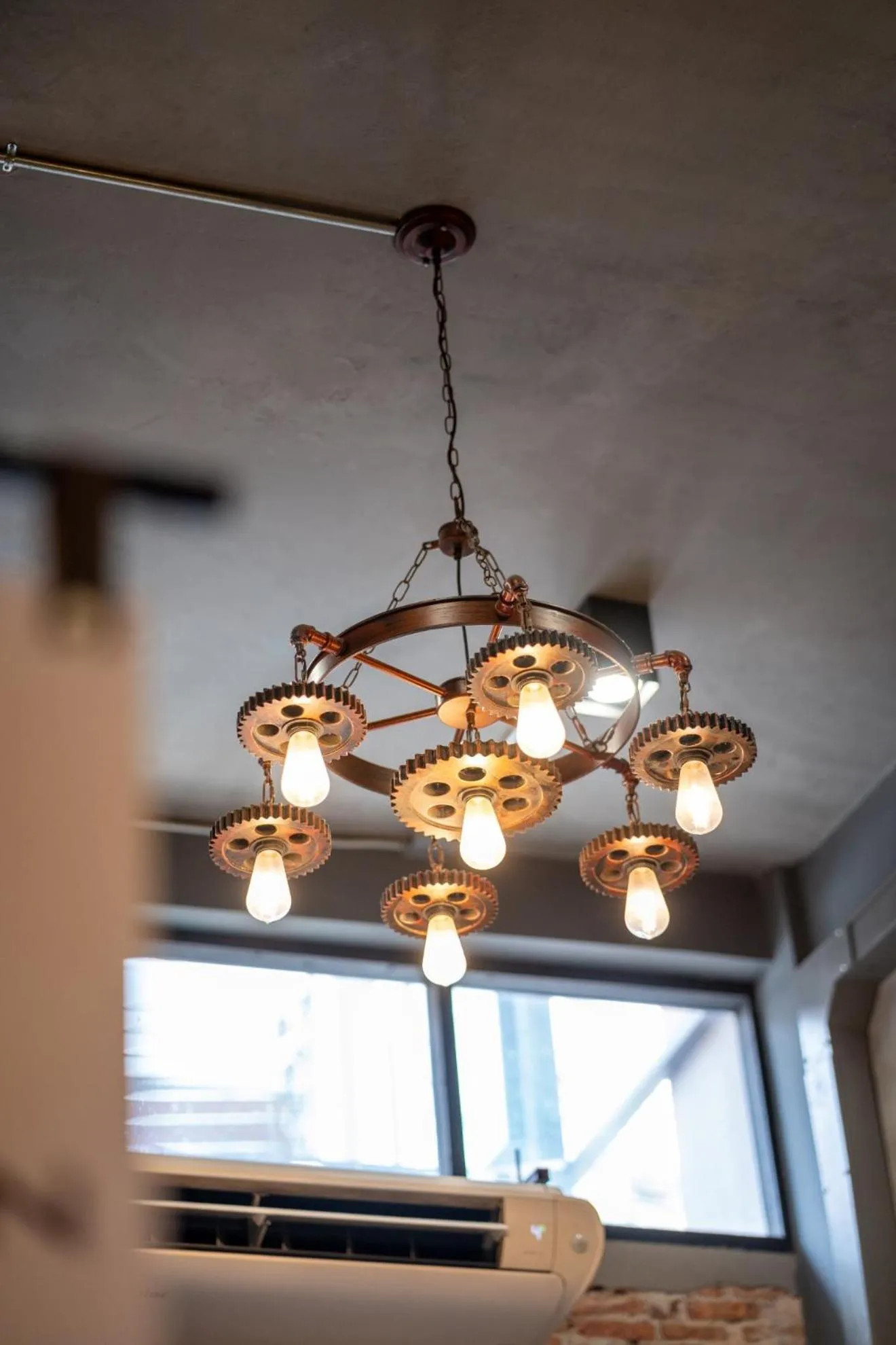 Decorative detail in House of Machine Boutique Hotel