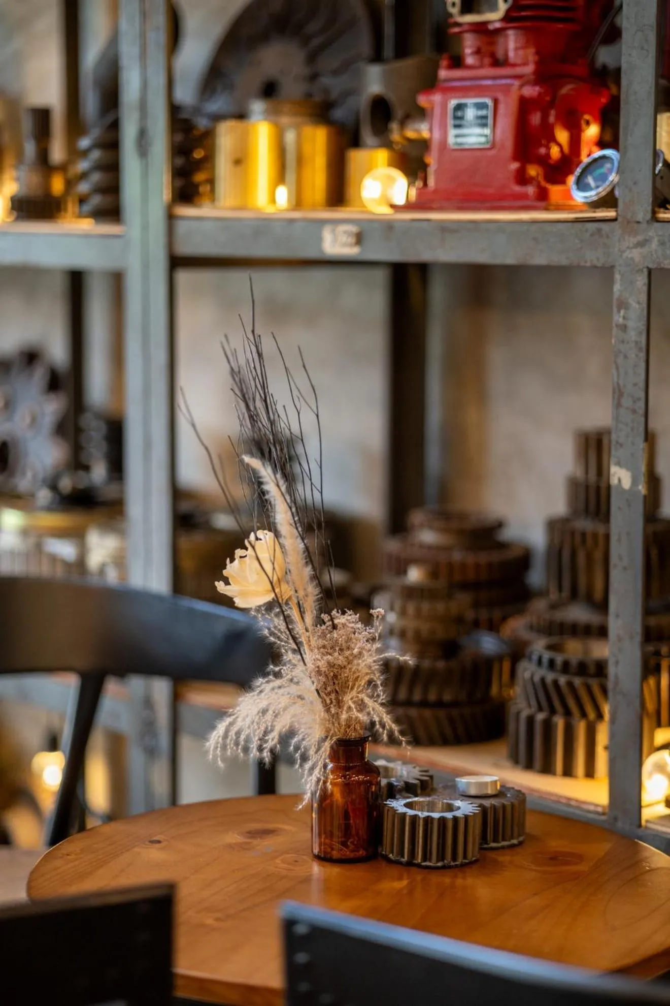 Decorative detail in House of Machine Boutique Hotel