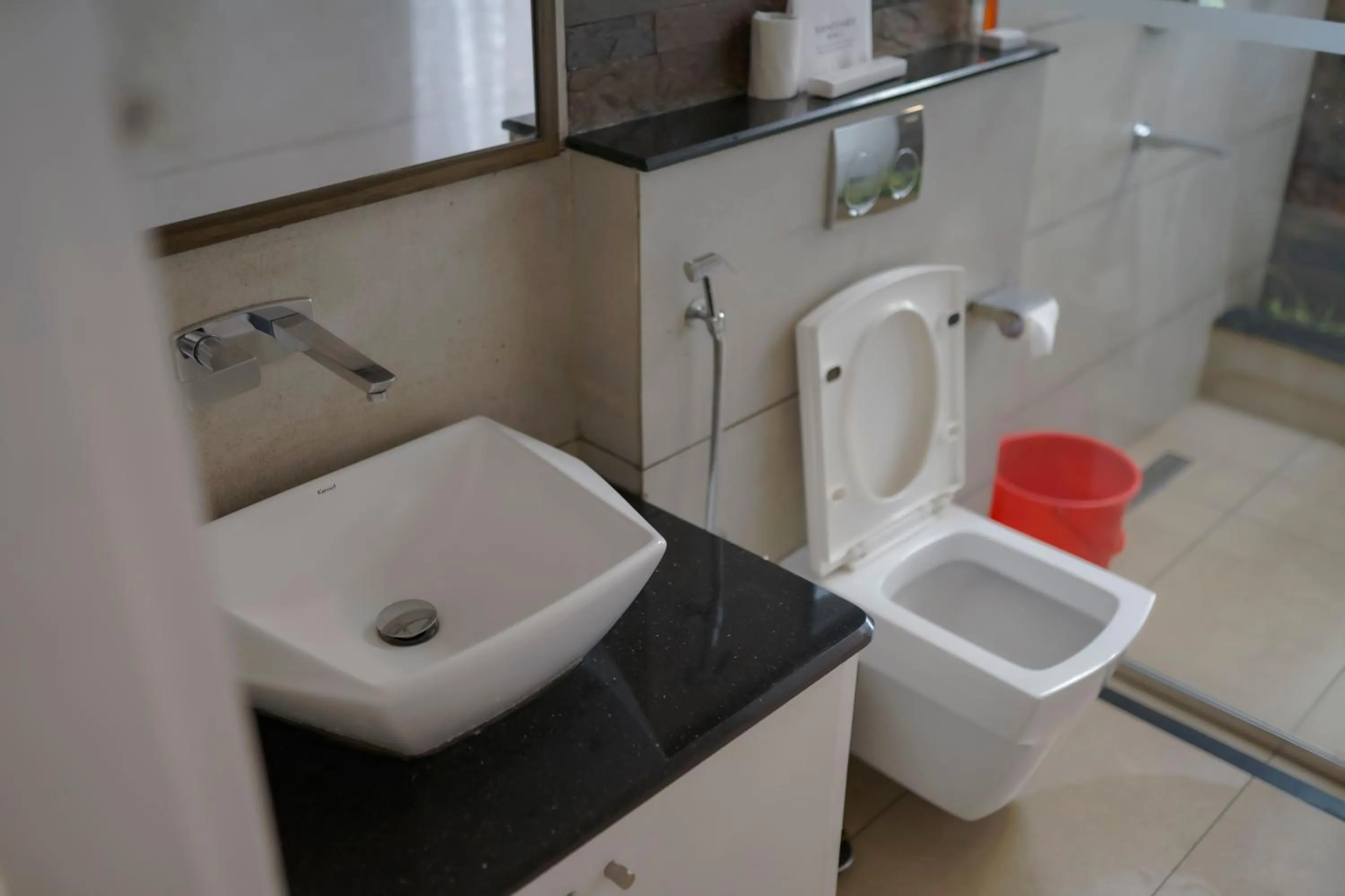 Shower in PEKOE Plantation Cottages by LexStays