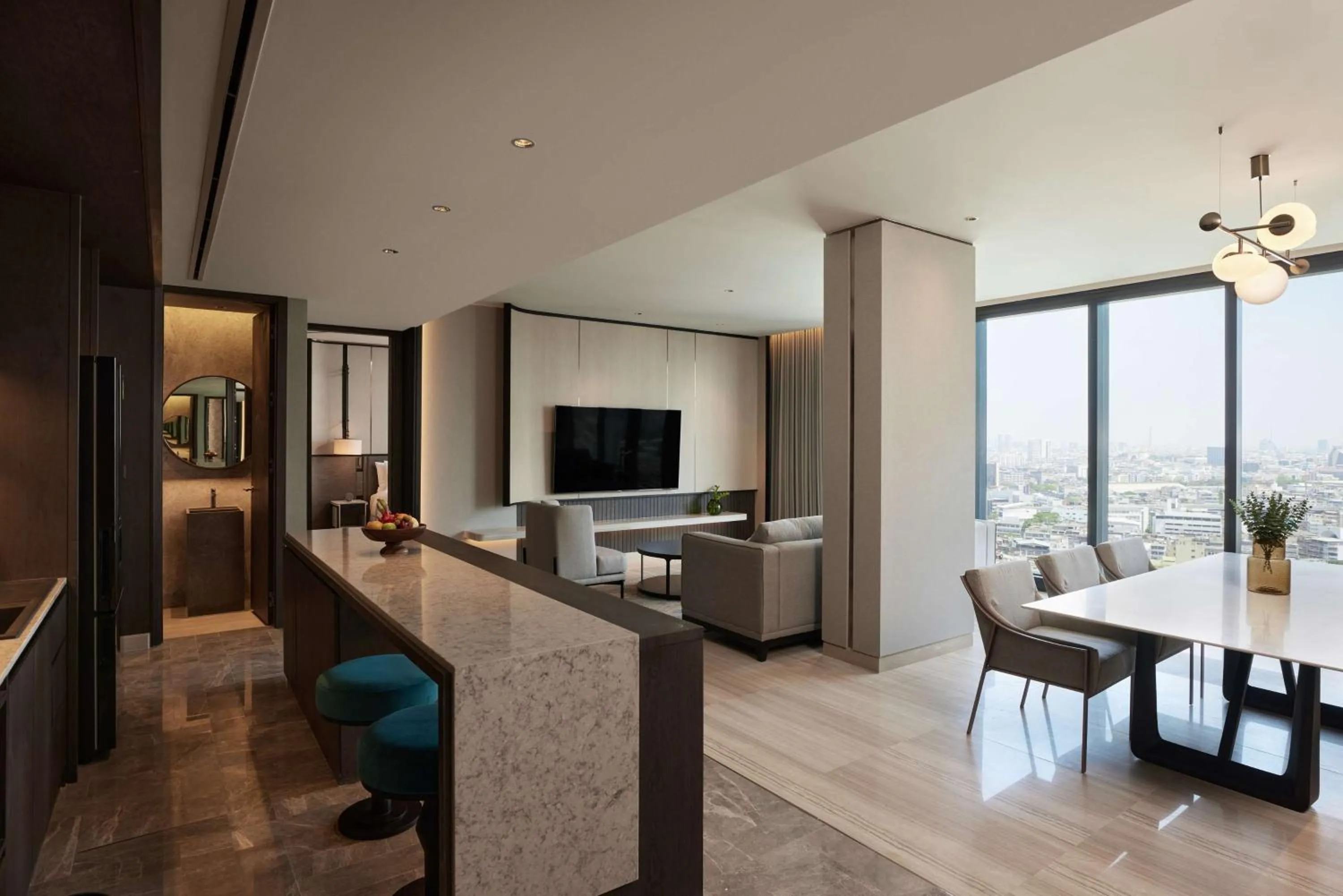 Kitchen or kitchenette in dusitD2 Samyan Bangkok